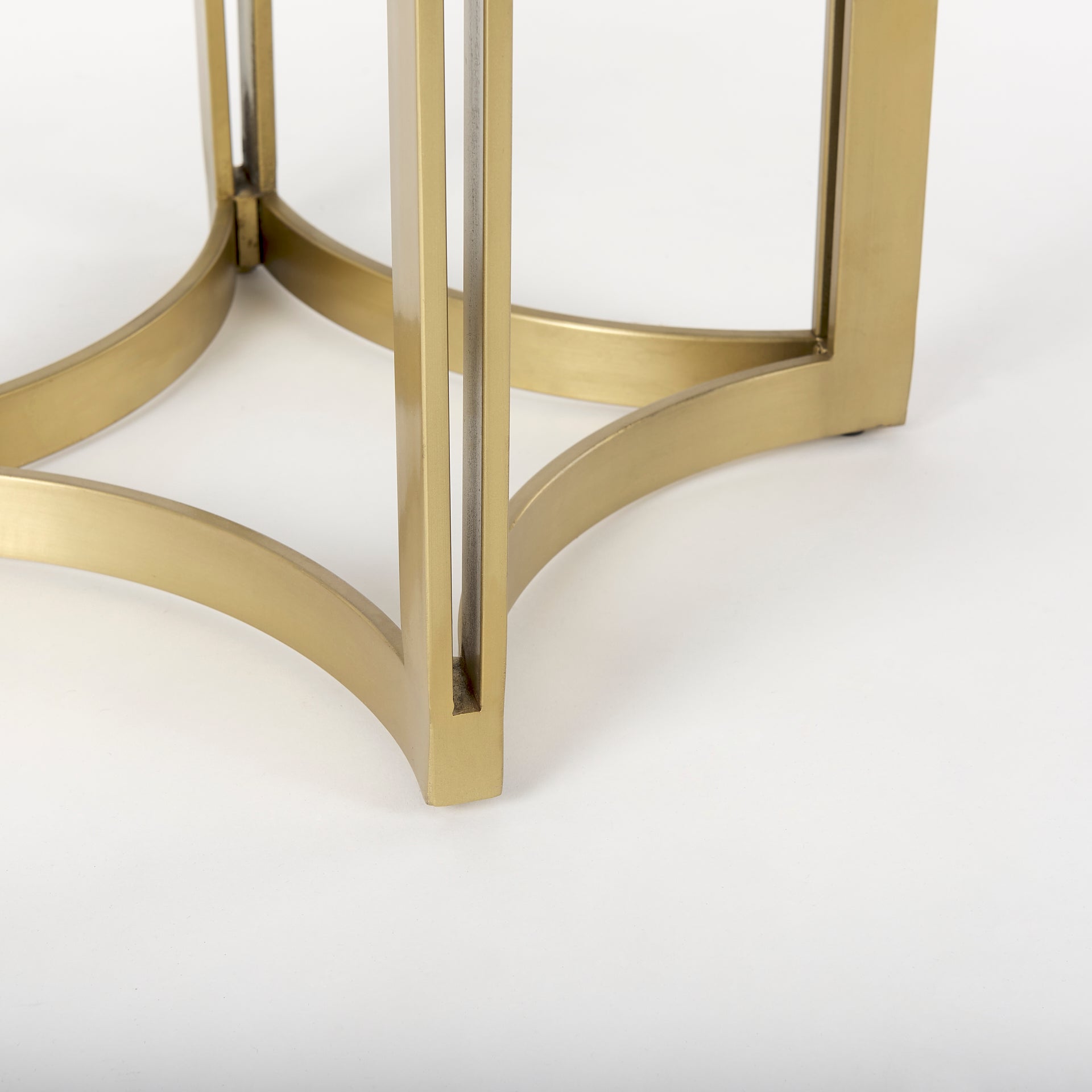 Tanner Marble & Gold Metal Bistro Table - Central Designs