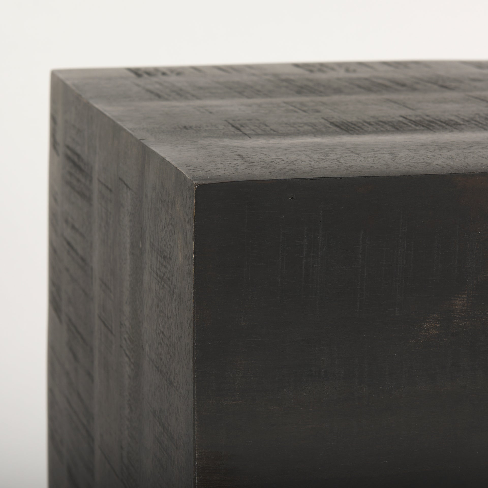 Hayden Dark Brown Wood End/Side Table - Central Designs