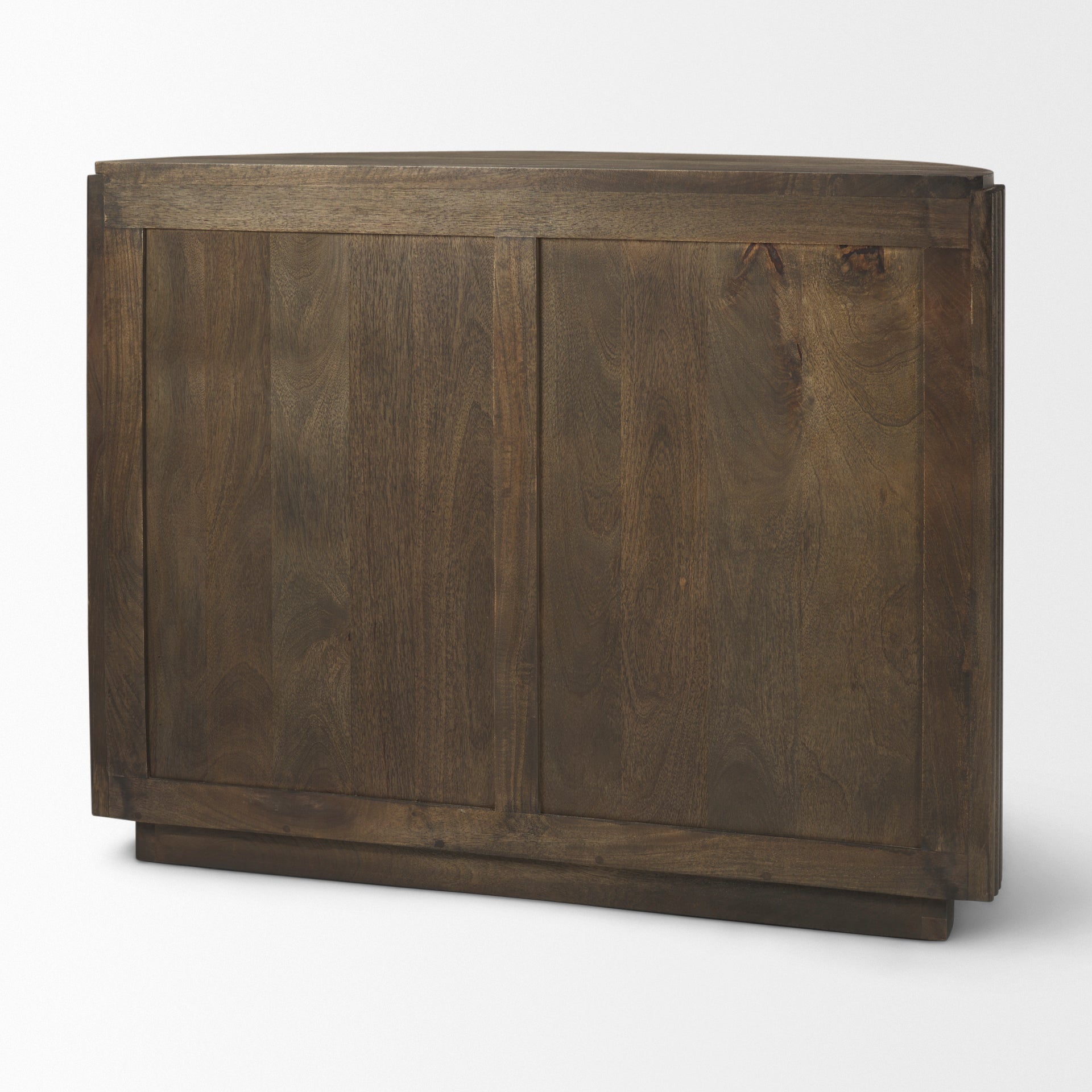 Terra Fluted Dark Brown 2 - Door Accent Cabinet - Central Designs
