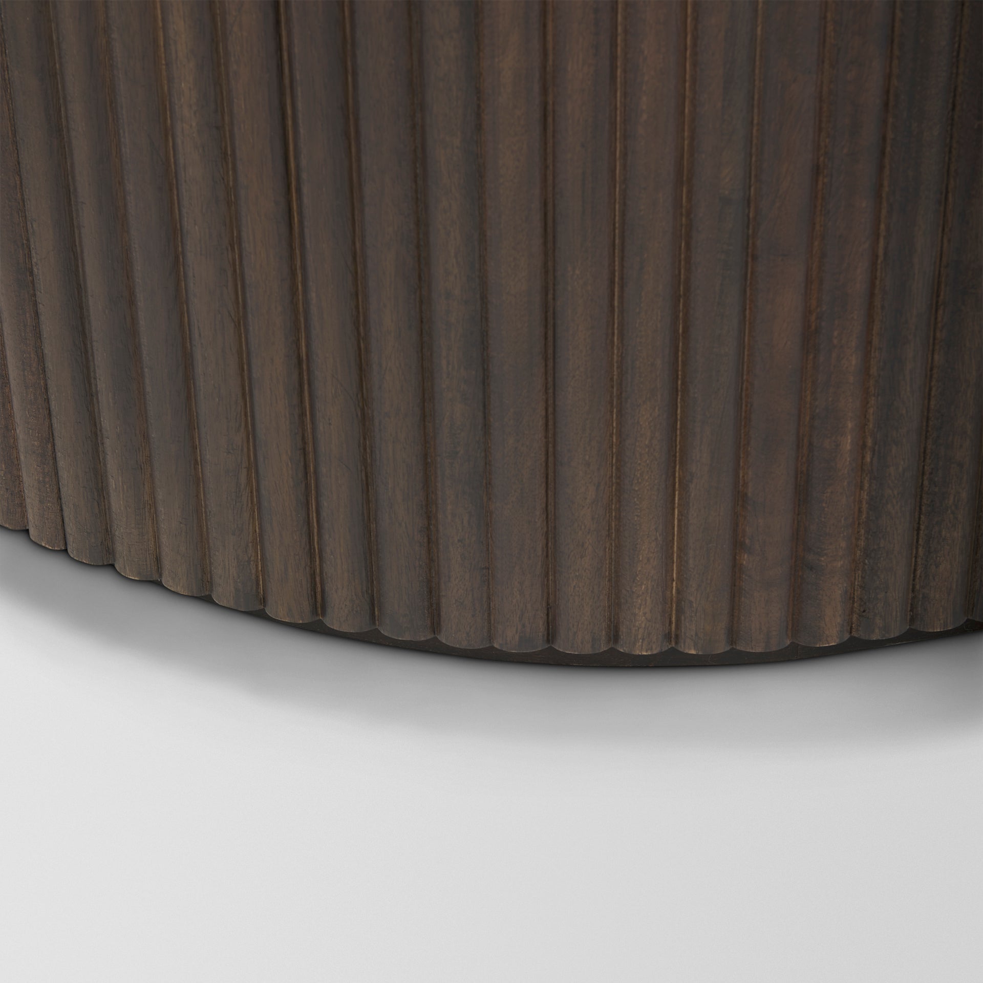 Terra Fluted Dark Brown 2 - Door Accent Cabinet - Central Designs