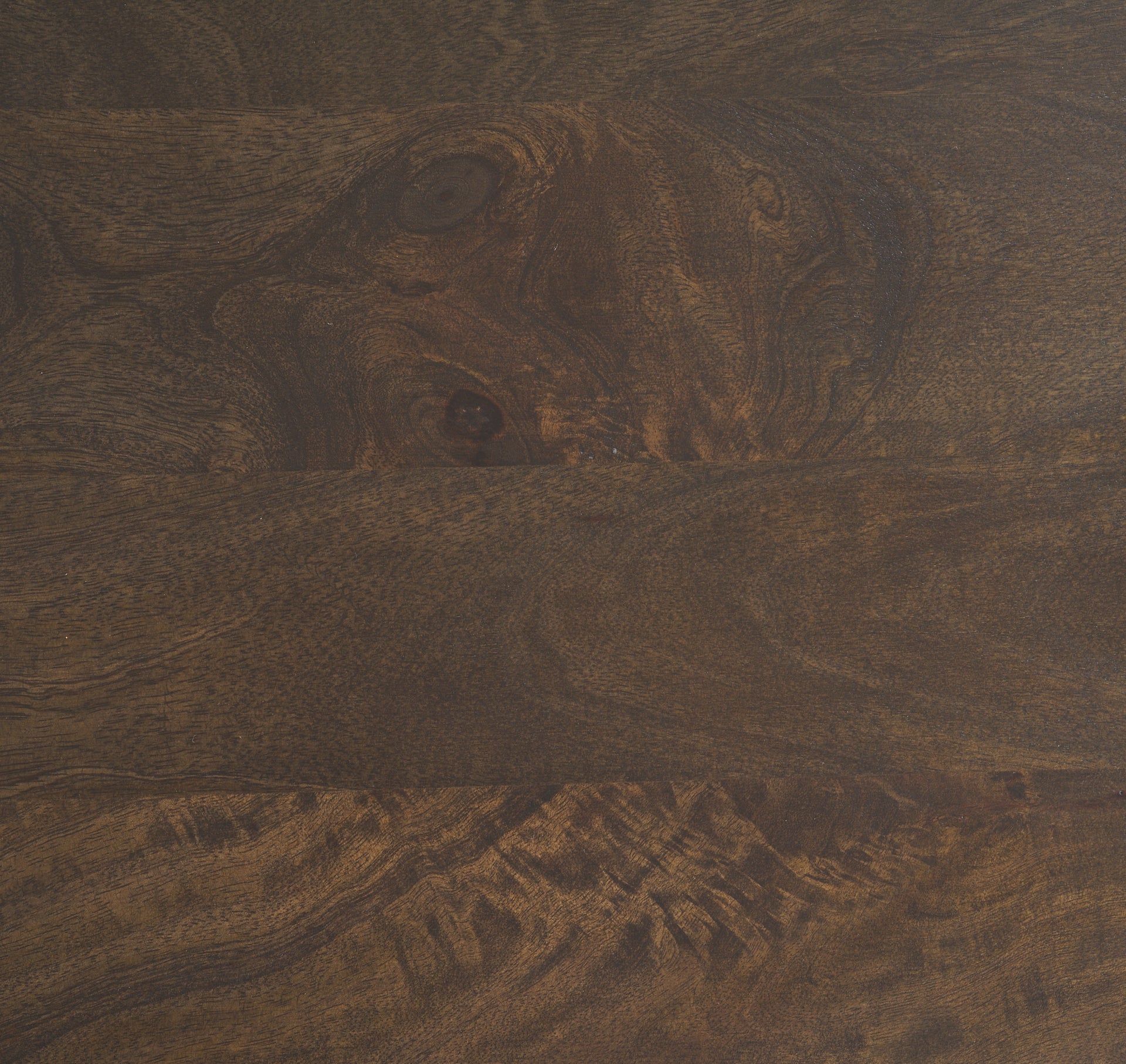 Terra 48L x 28W x 15H Dark Brown Wood Oval Fluted Coffee Table - Central Designs