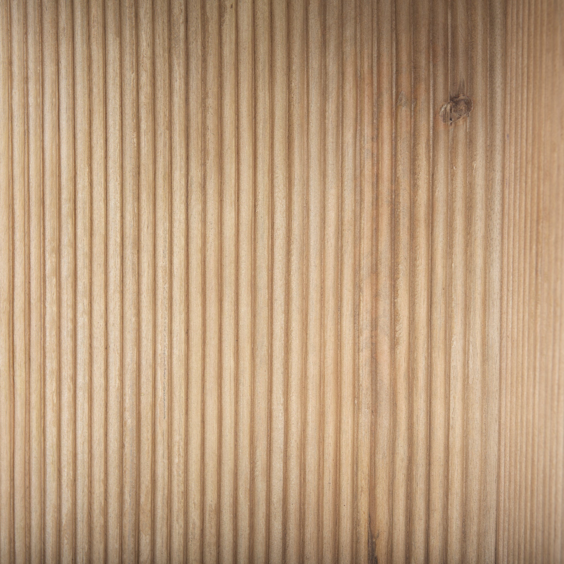 Enzo Marble Tabletop w/ Fluted Light Wood Base Foyer Accent Table - Central Designs