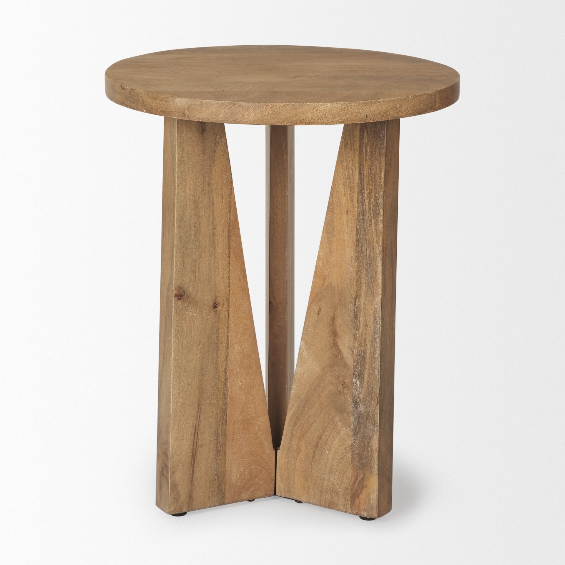 Mattius Light Wood Accent Table - Central Designs