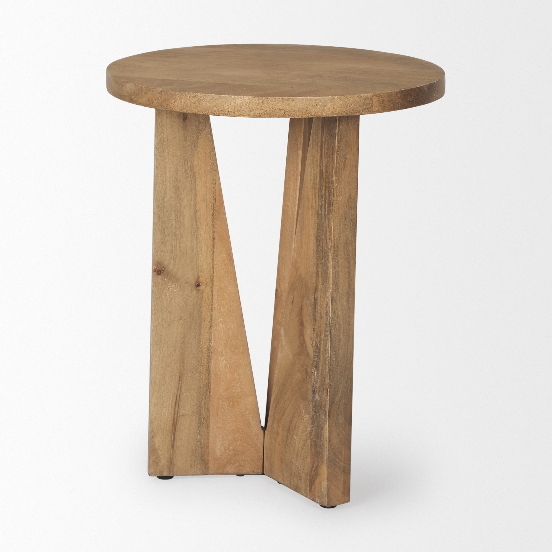 Mattius Light Wood Accent Table - Central Designs