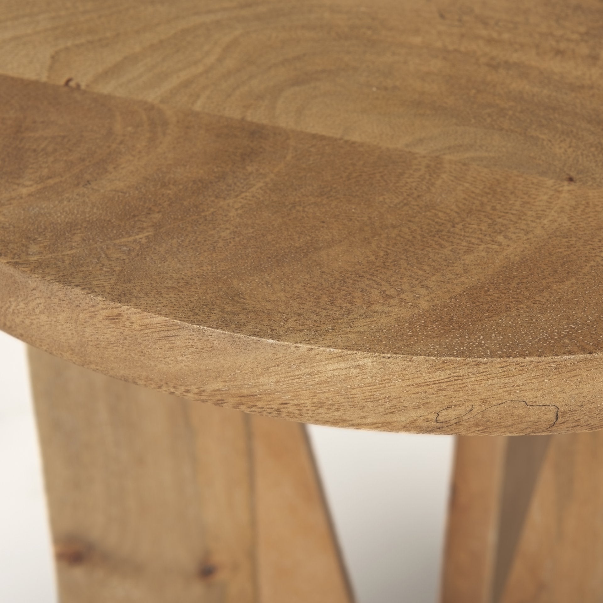 Mattius Light Wood Accent Table - Central Designs