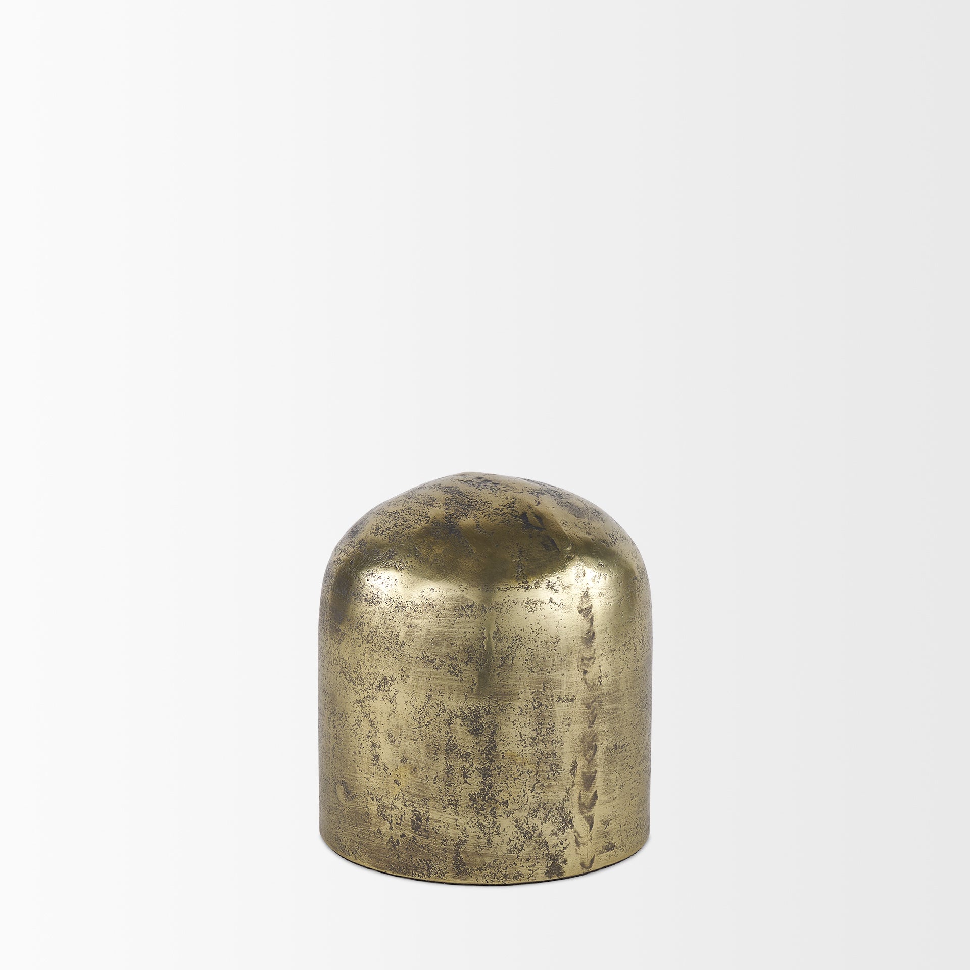 Quonset Short Brass Finished Aluminum Metal Ornament - Central Designs