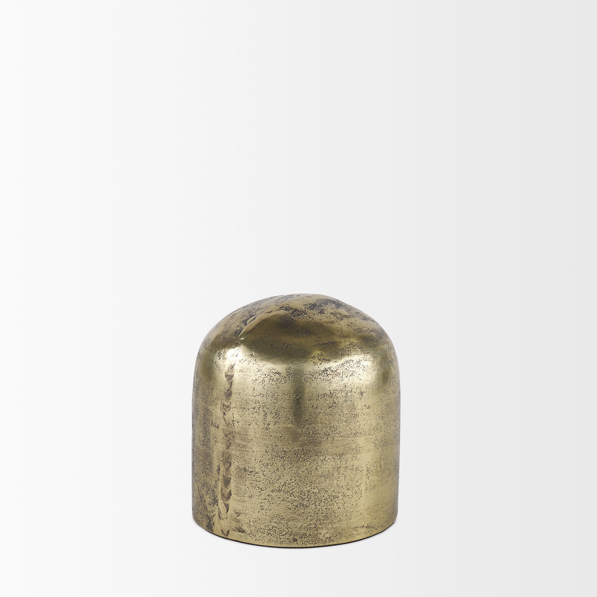 Quonset Short Brass Finished Aluminum Metal Ornament - Central Designs