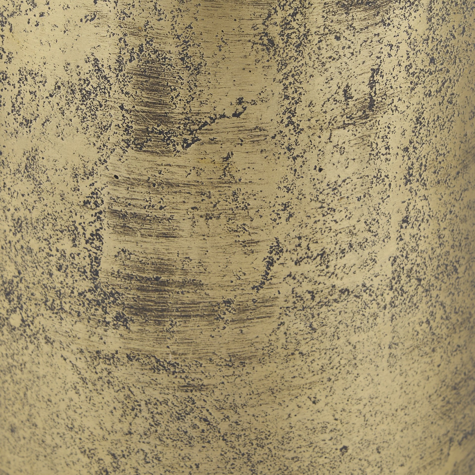 Quonset Extra Tall Brass Finished Aluminum Metal Pillar Object - Central Designs