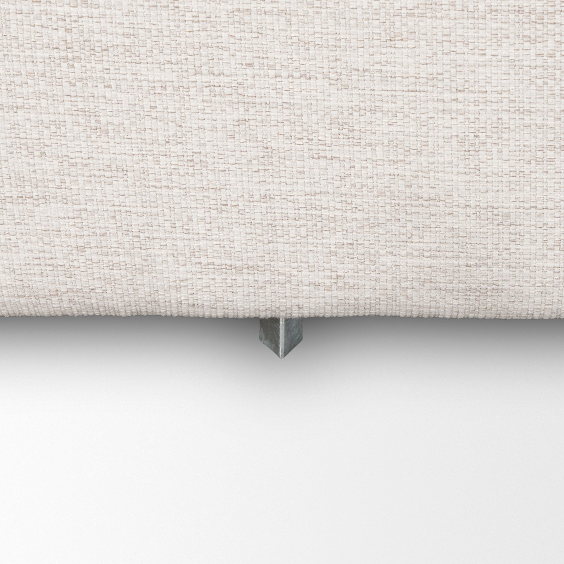 Halston Small Ottoman Oatmeal Performance Fabric - Central Designs