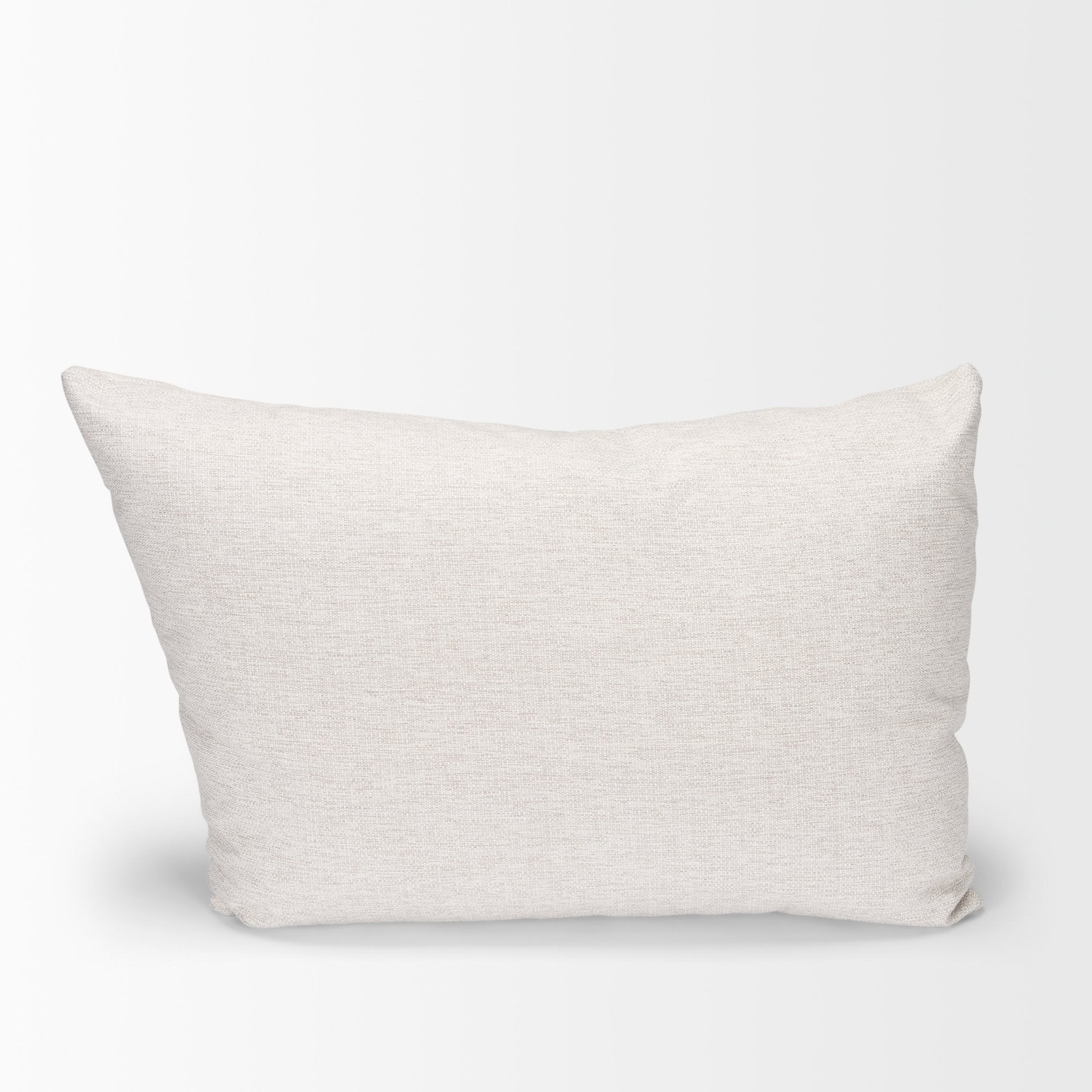 Halston Arm Pillow in Oatmeal Performance Fabric - Central Designs