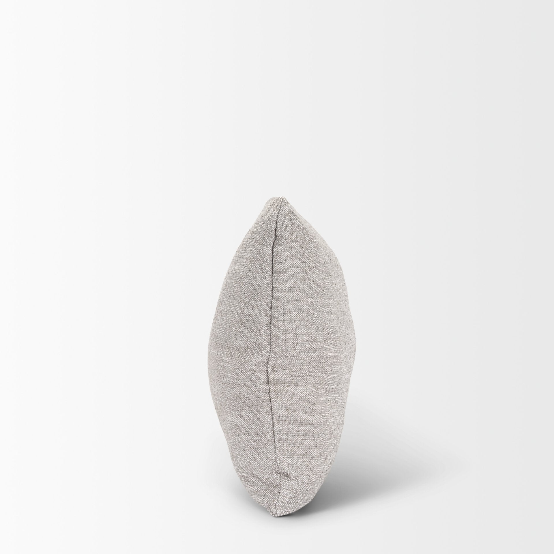 Halston Arm Pillow Light Gray Performance Fabric - Central Designs