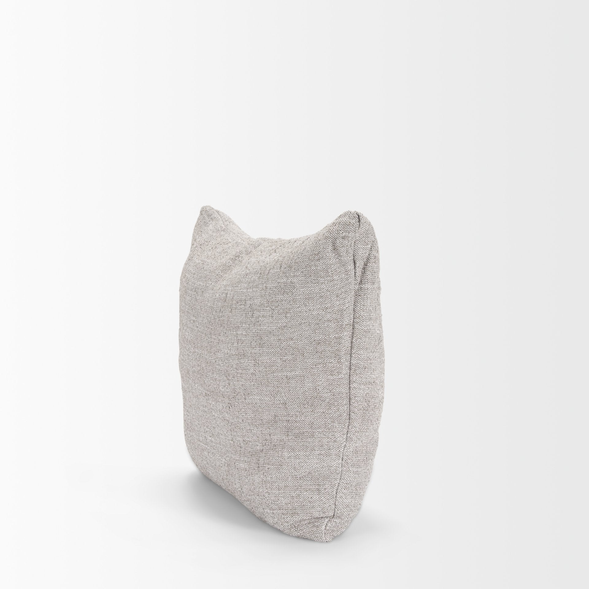 Halston Arm Pillow Light Gray Performance Fabric - Central Designs