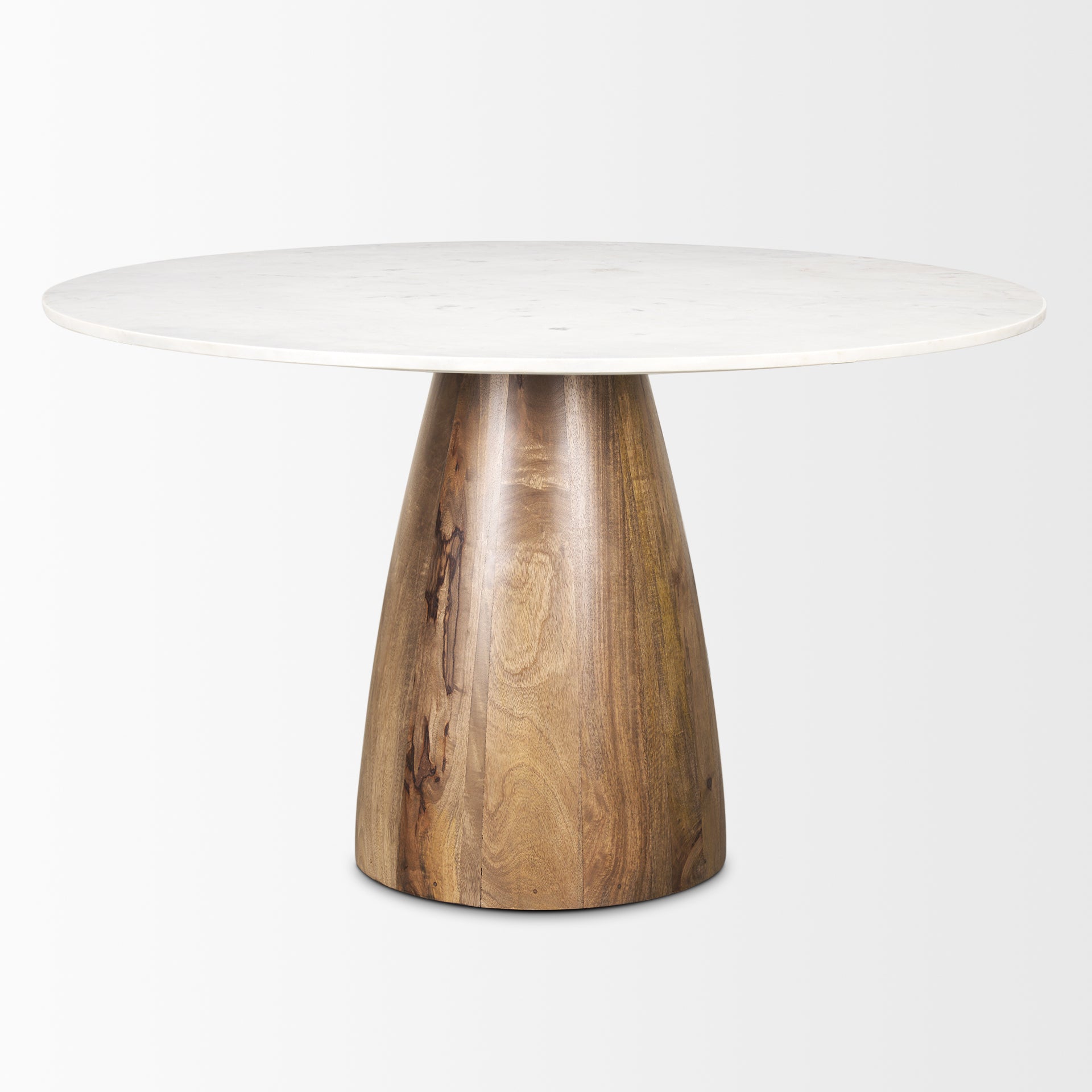 Allyson Round Marble Dinning Table - 48 - Central Designs
