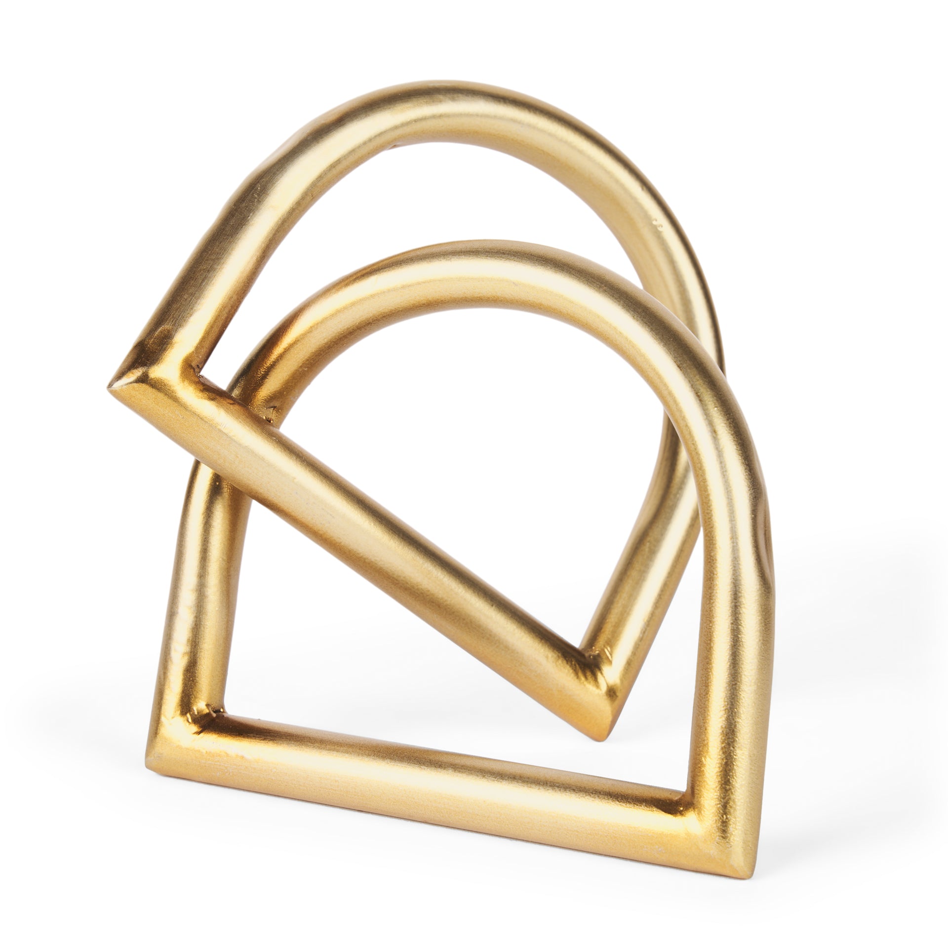 Locke Large Gold Metal Decorative Object - Central Designs