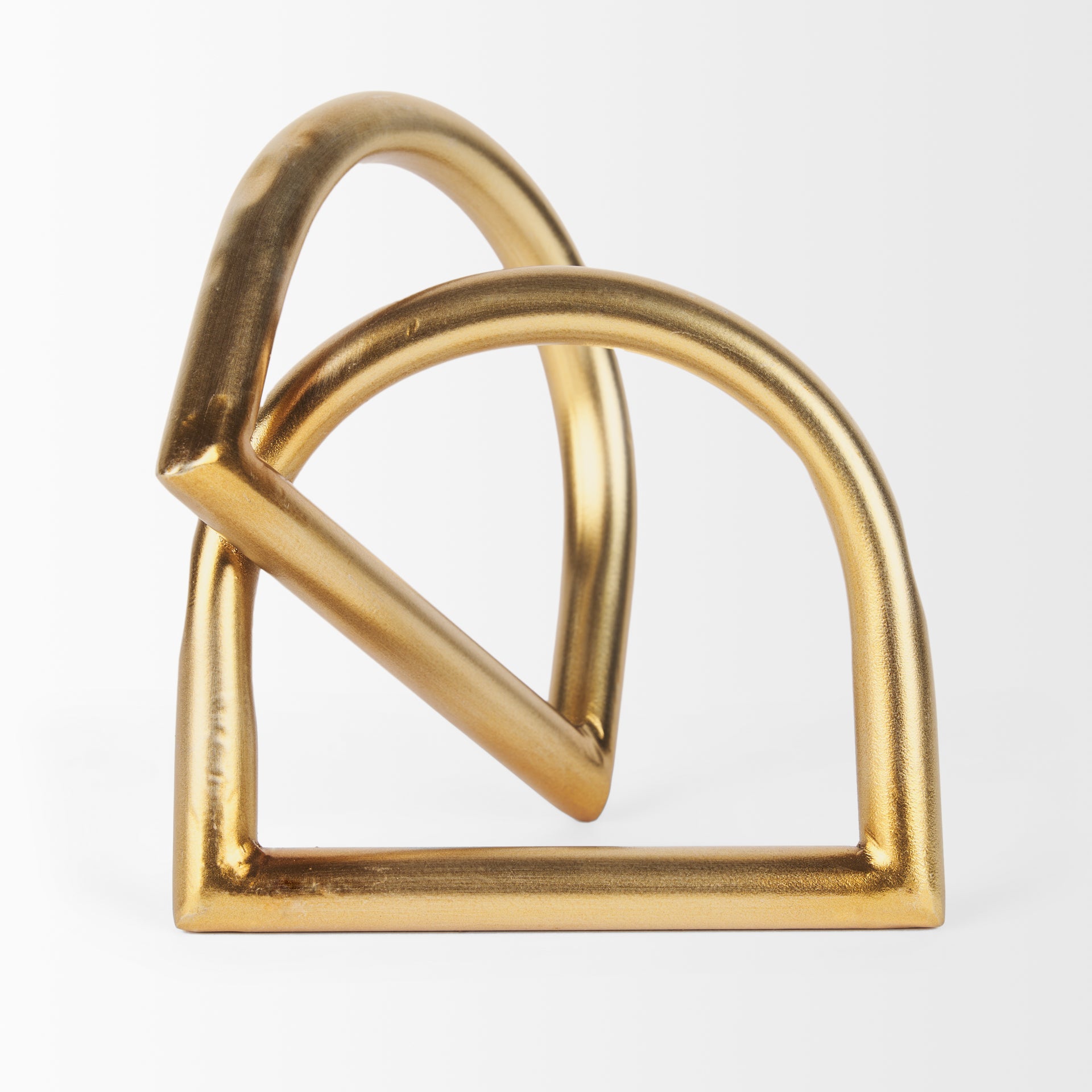 Locke Large Gold Metal Decorative Object - Central Designs
