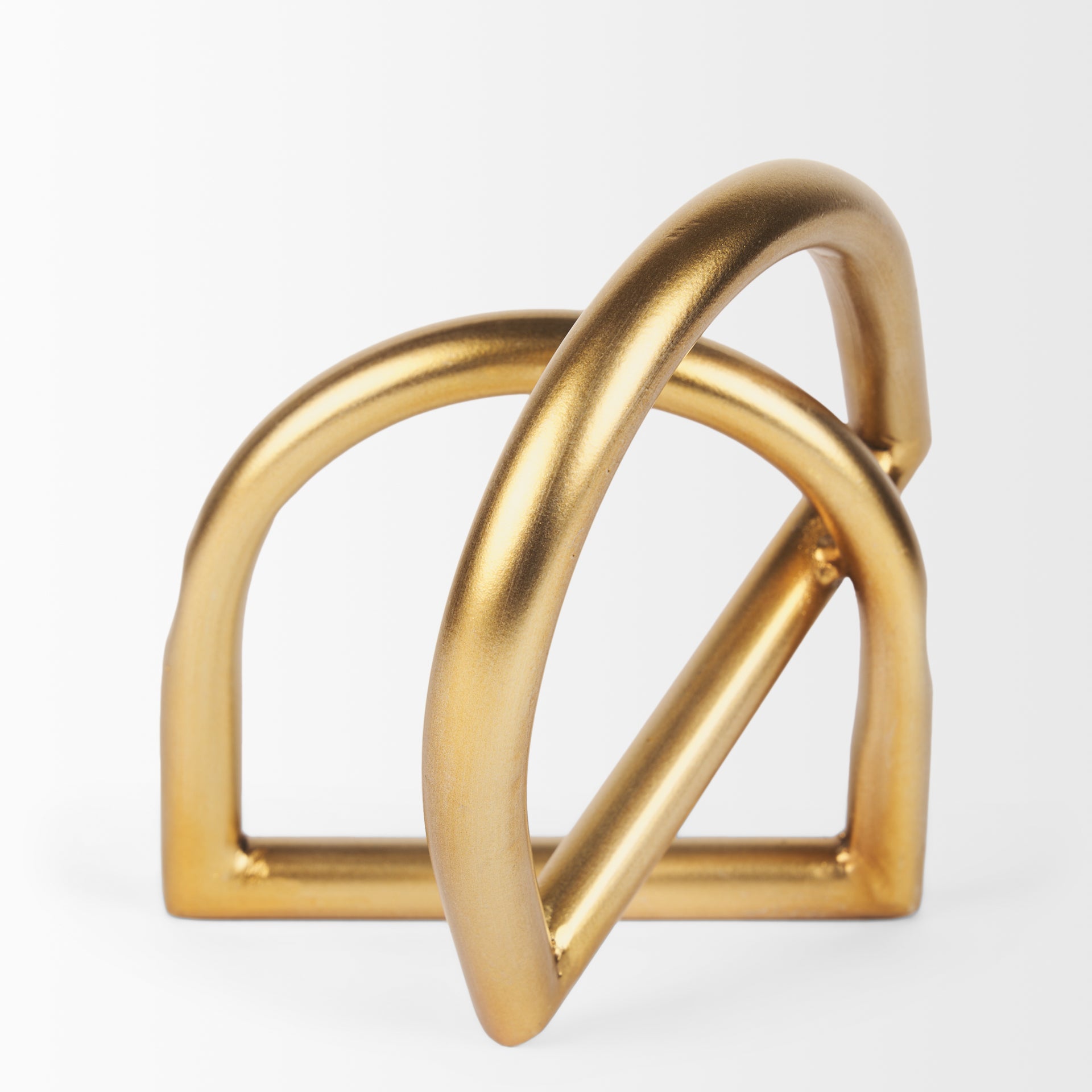 Locke Large Gold Metal Decorative Object - Central Designs