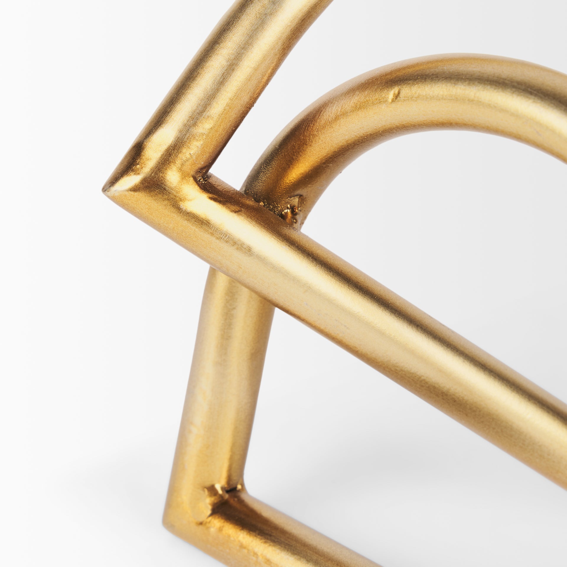 Locke Large Gold Metal Decorative Object - Central Designs