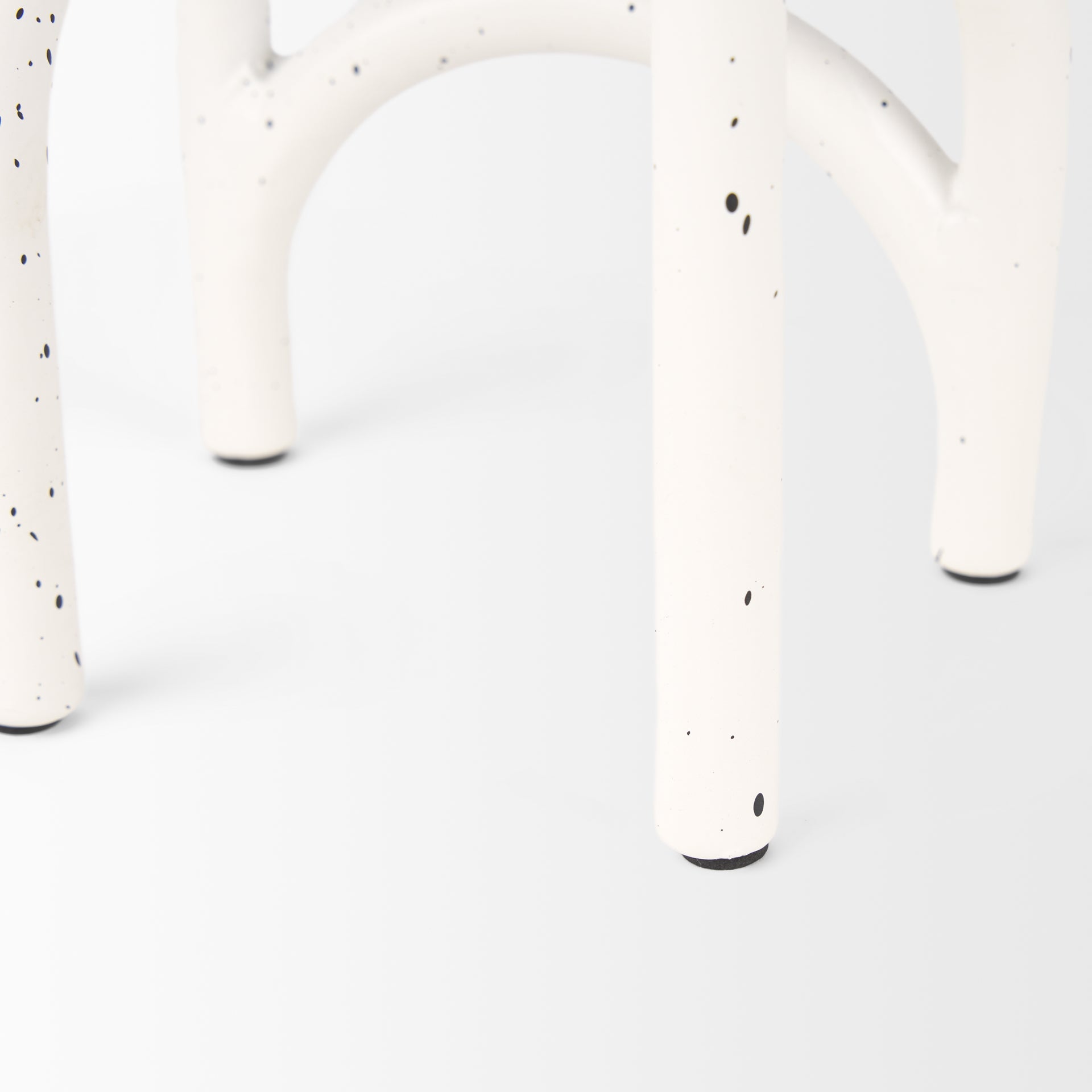 Springe White & Gray Speckled Arch Decorative Object (Set of 2) - Central Designs