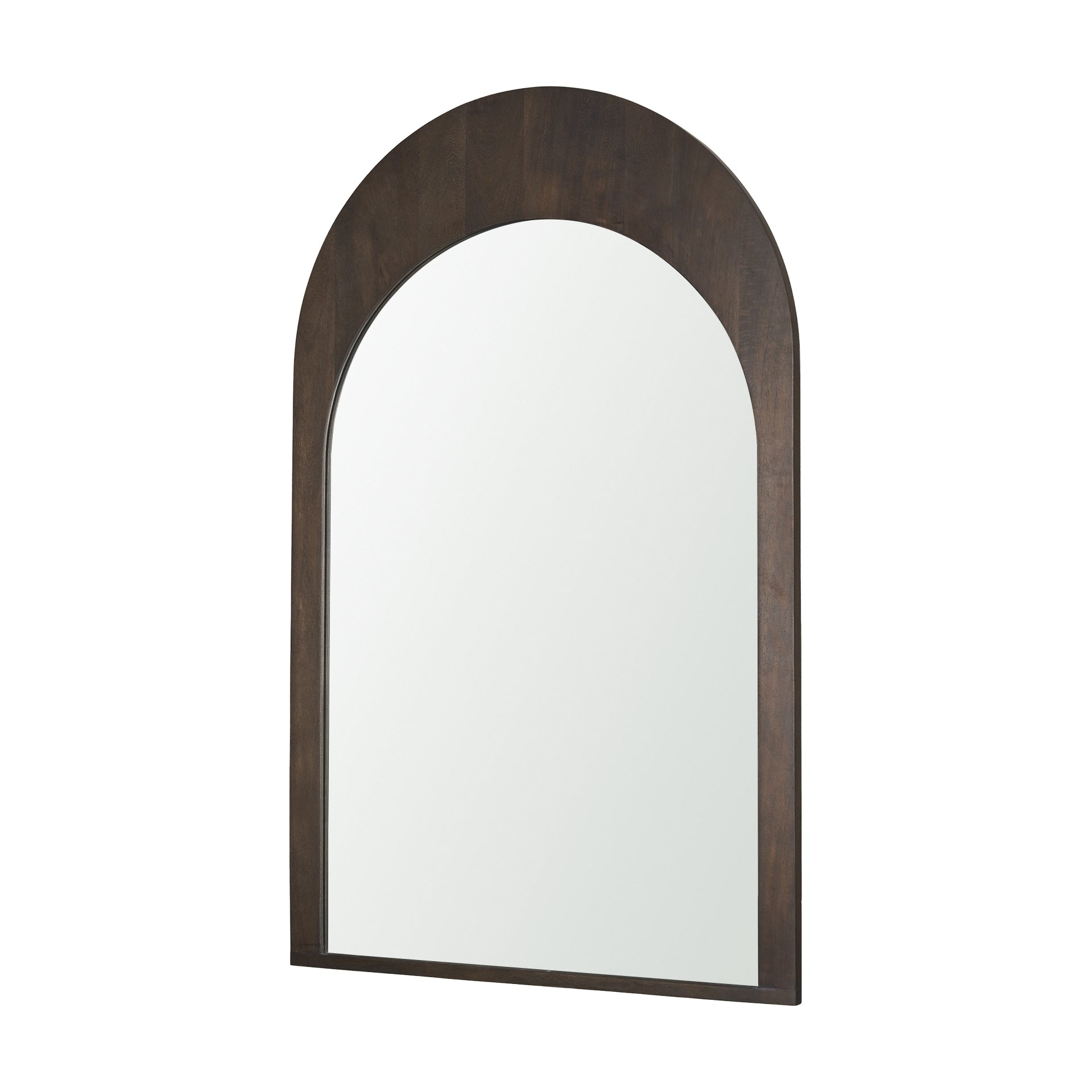 Celeste Dark Brown Medium Arched Mirror - Central Designs