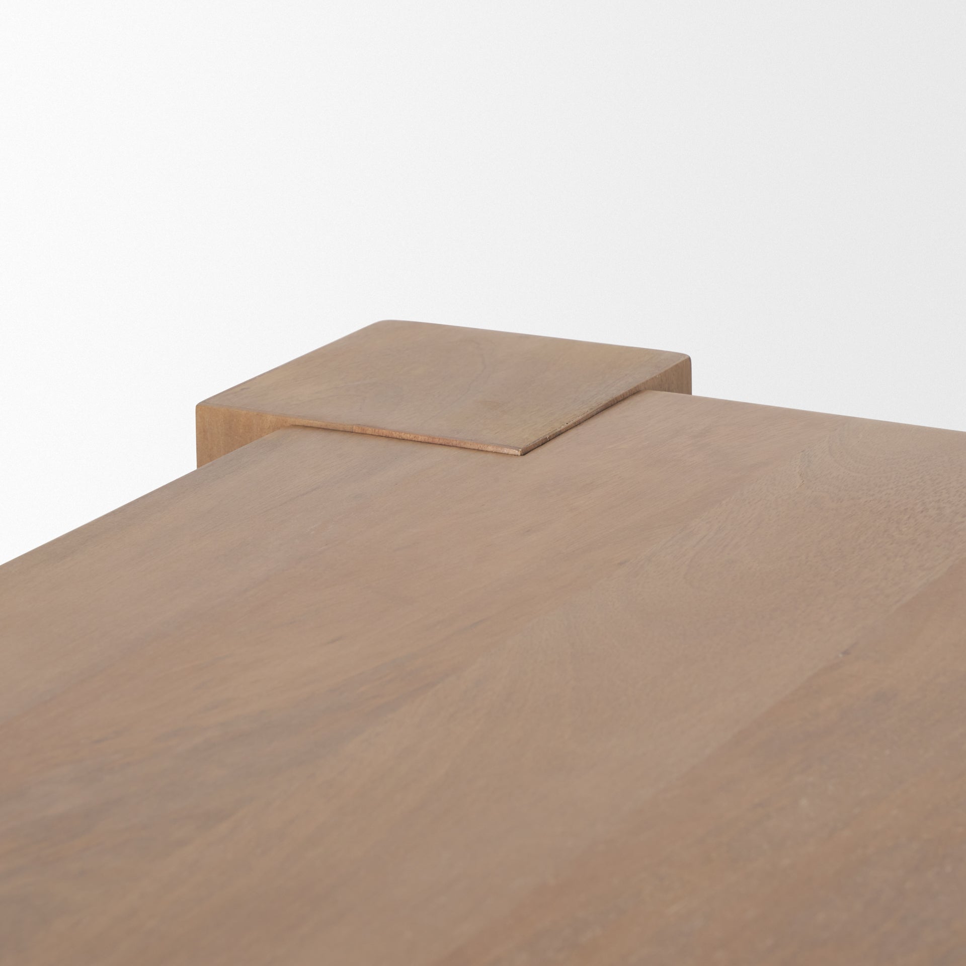 Beth Light Brown Wood Rectangular Dining Table - Central Designs