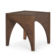 Laraya Medium Brown Wood w/ Arches End Table - Central Designs