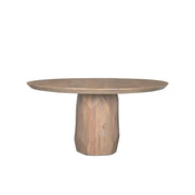 Fitzgerald 60" Light Brown Wood Dining Table - Central Designs
