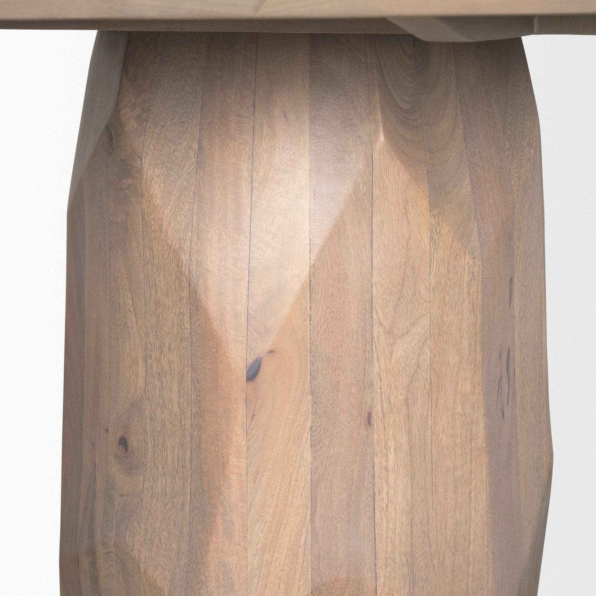 Fitzgerald 60" Light Brown Wood Dining Table - Central Designs