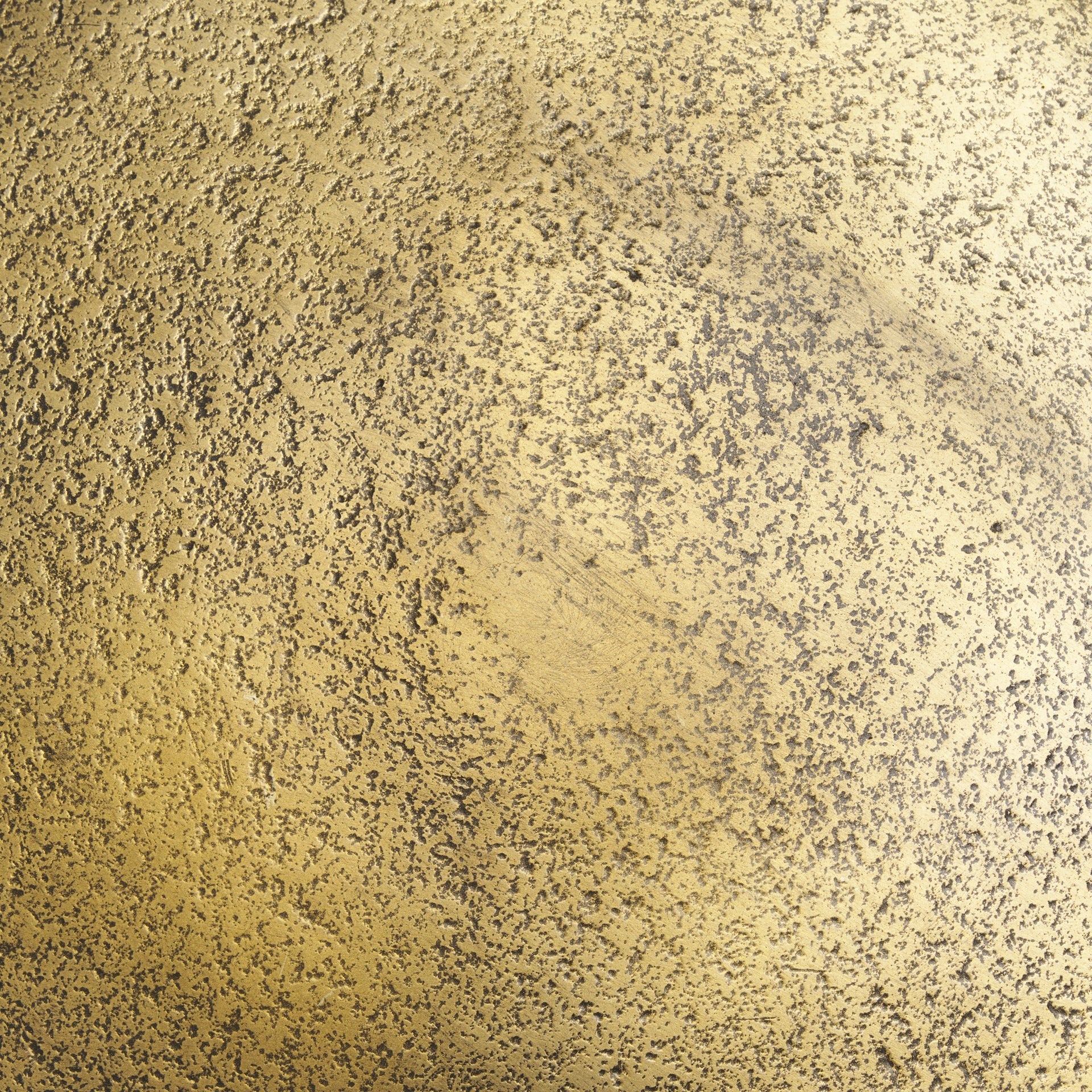 Risha Small Gold Metal Accent Table - Central Designs