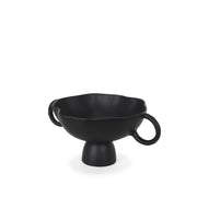 Radka Small Matte Black Metal Decorative Bowl - Central Designs