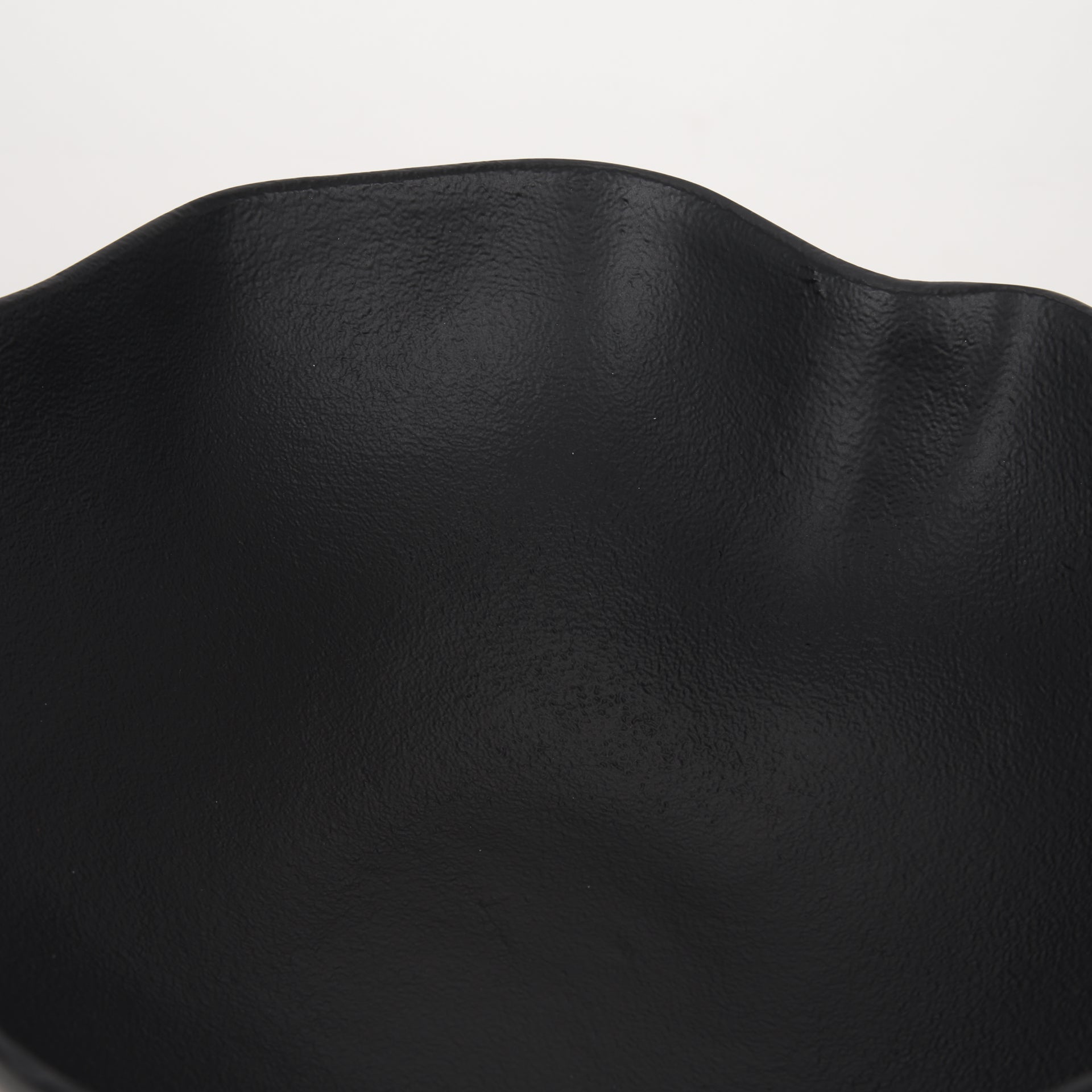 Radka Small Matte Black Metal Decorative Bowl - Central Designs