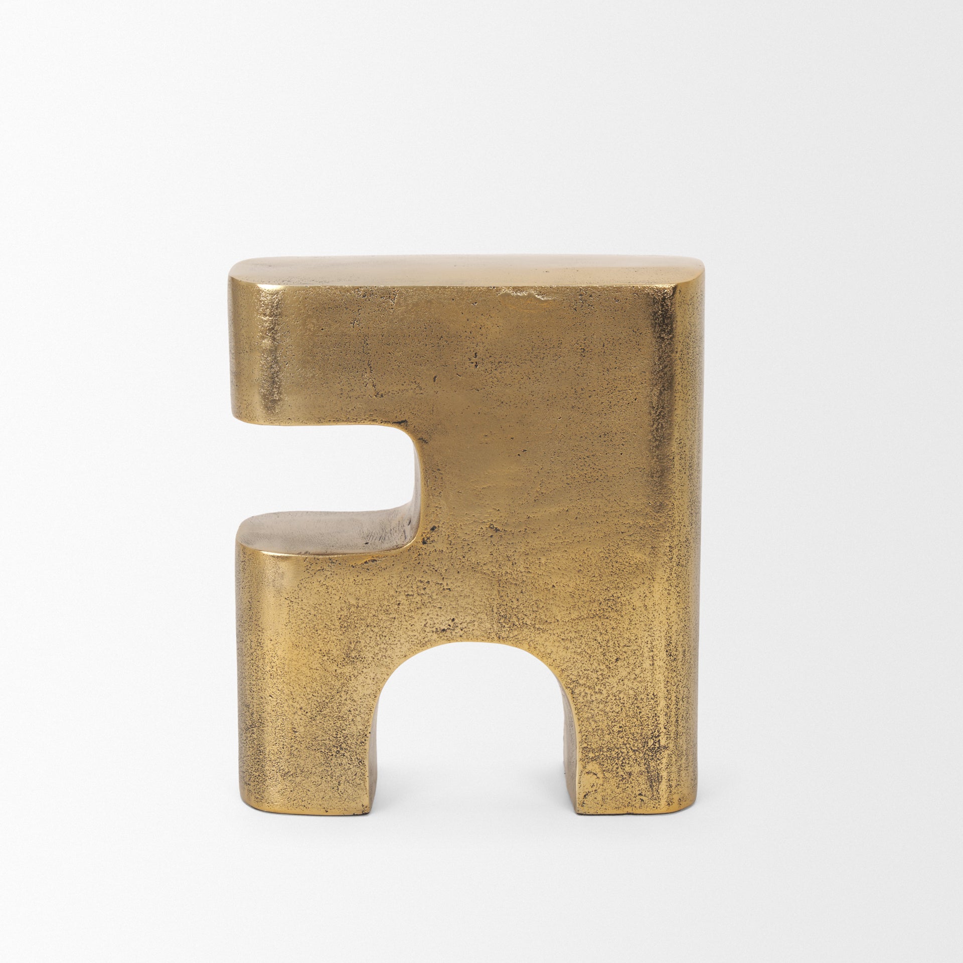 Renni Antiqued Brass Large Decorative Sculpture - Central Designs