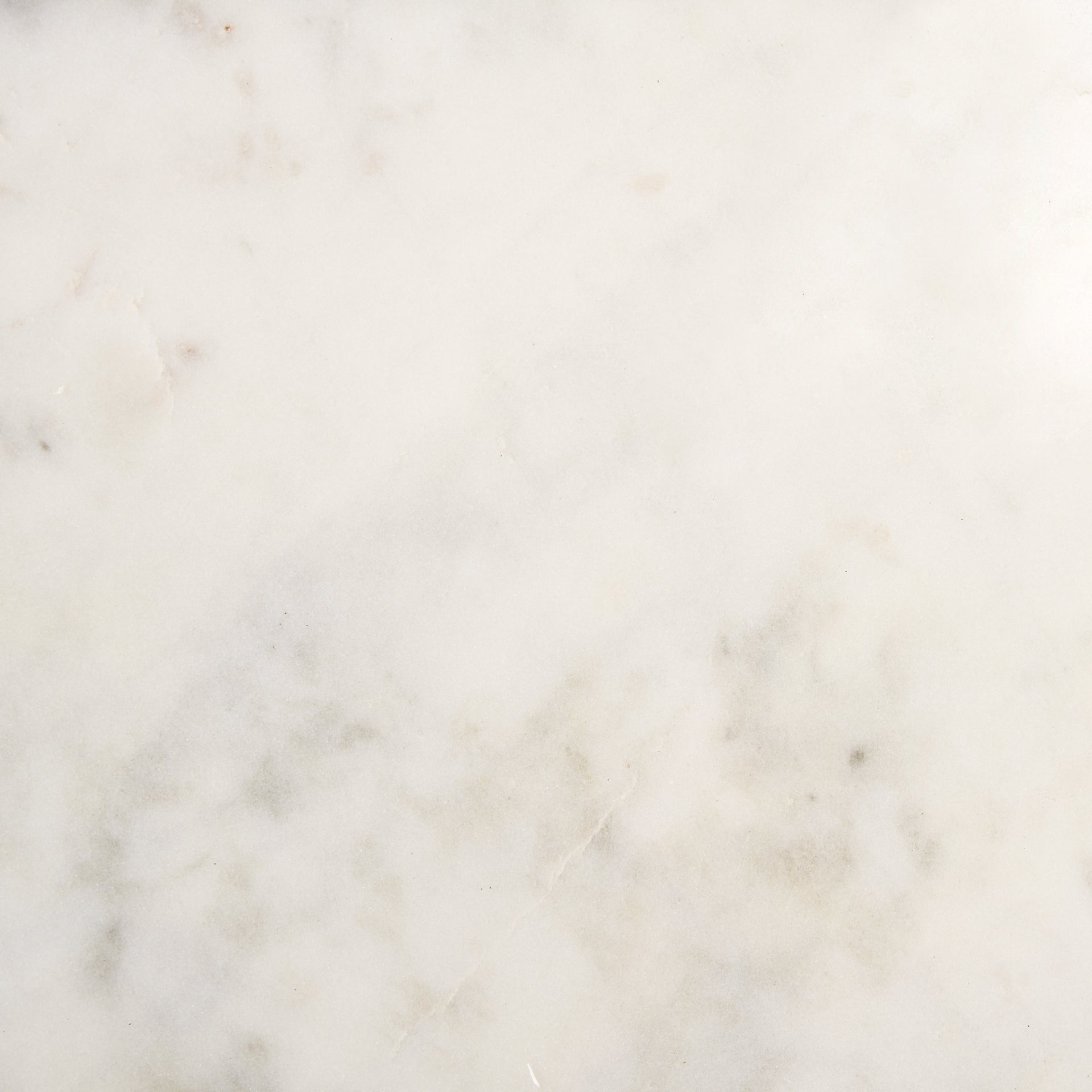 Satima White Marble w/ Gold Metal Round Fluted Accent Table - Central Designs