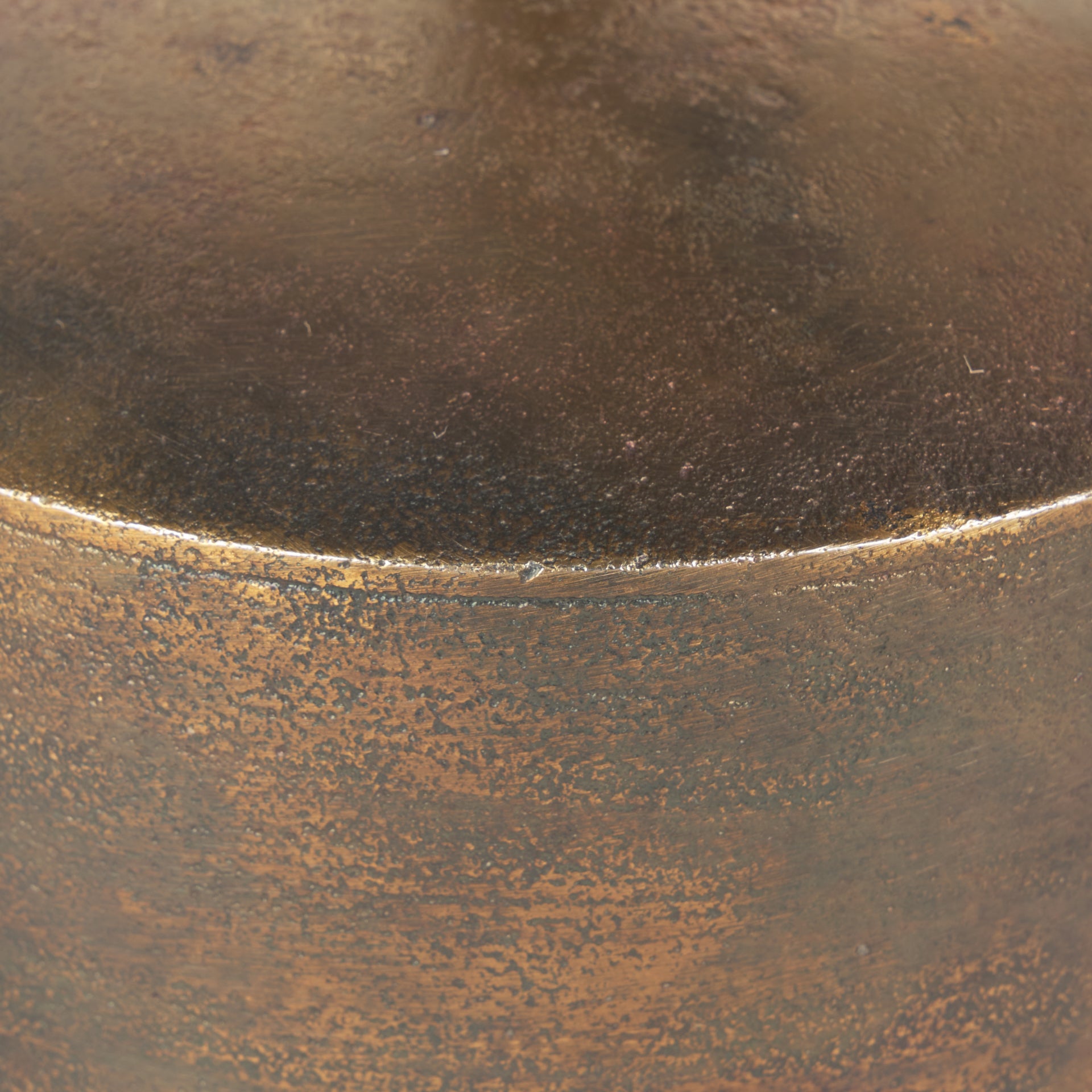 Quincy Large Gold Metal Decorative Bell Object - Central Designs