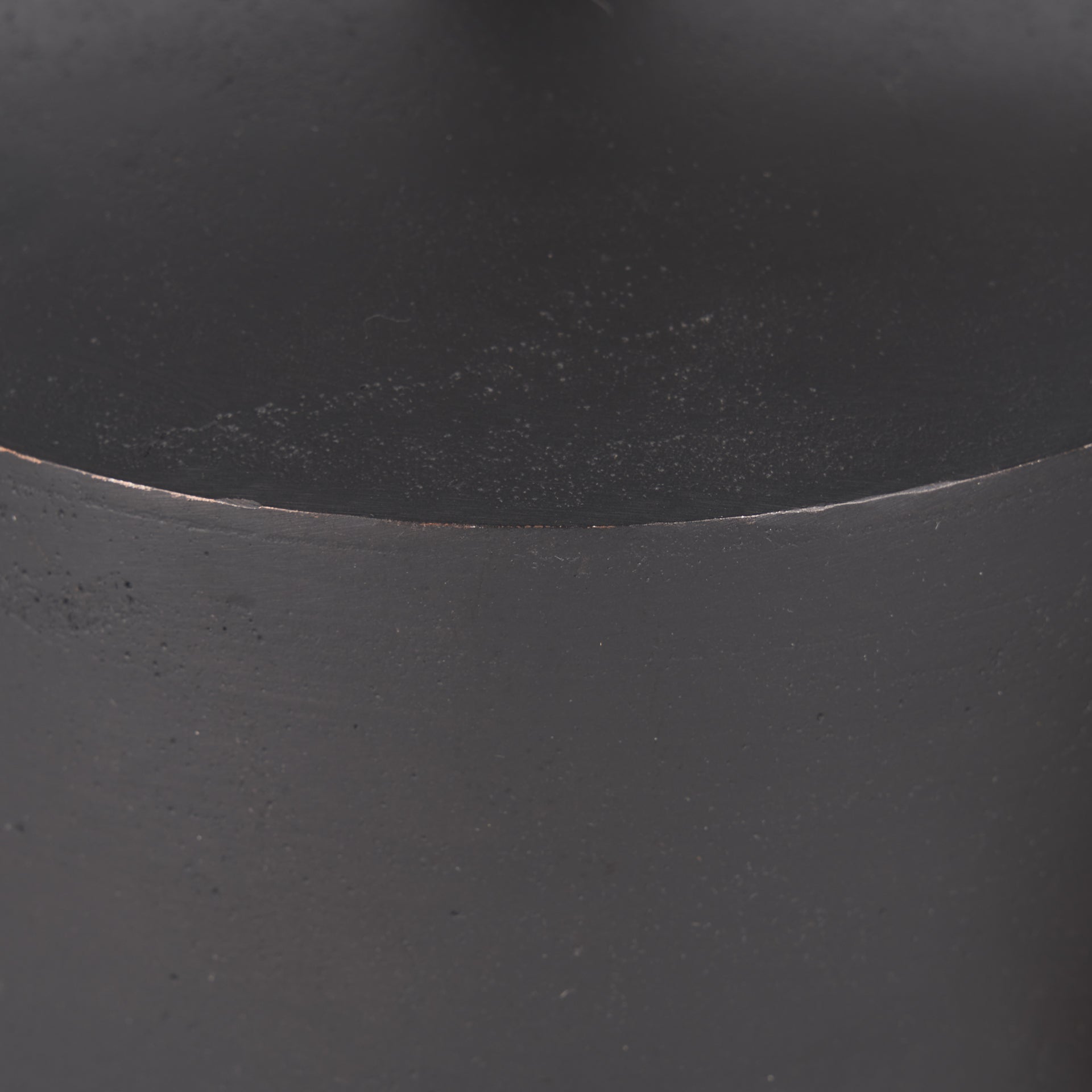 Quincy Large Matte Black Metal Decorative Bell Object - Central Designs