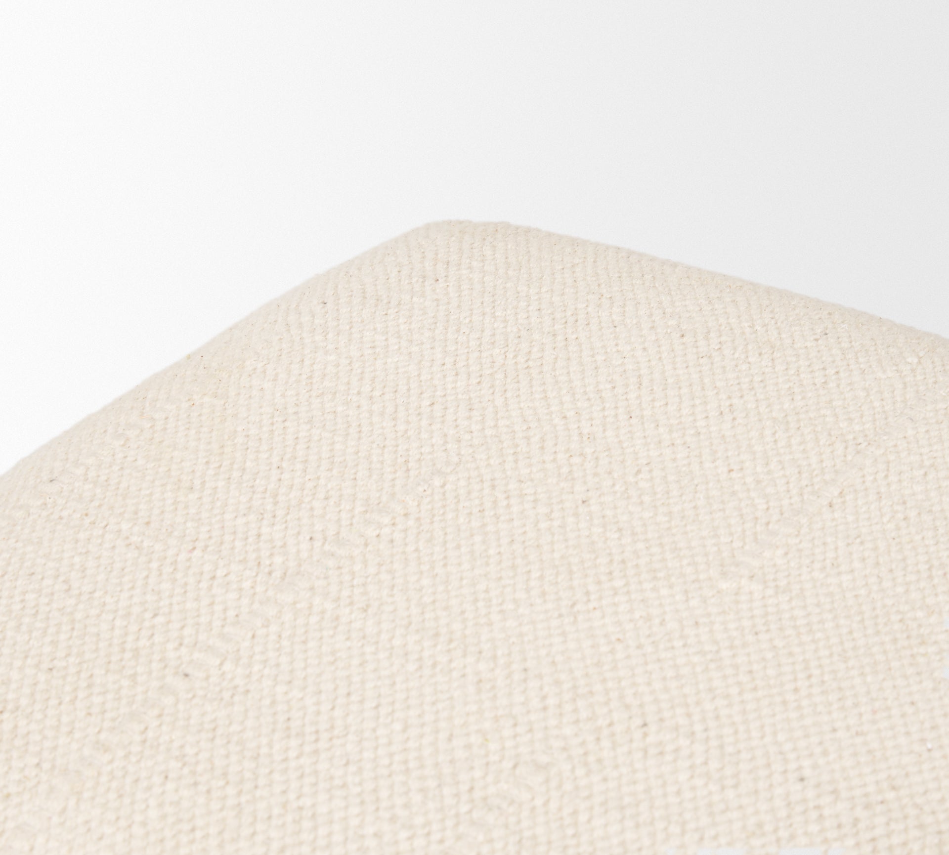 Shae Brown Wood w/ Oatmeal Fabric Bench - Central Designs