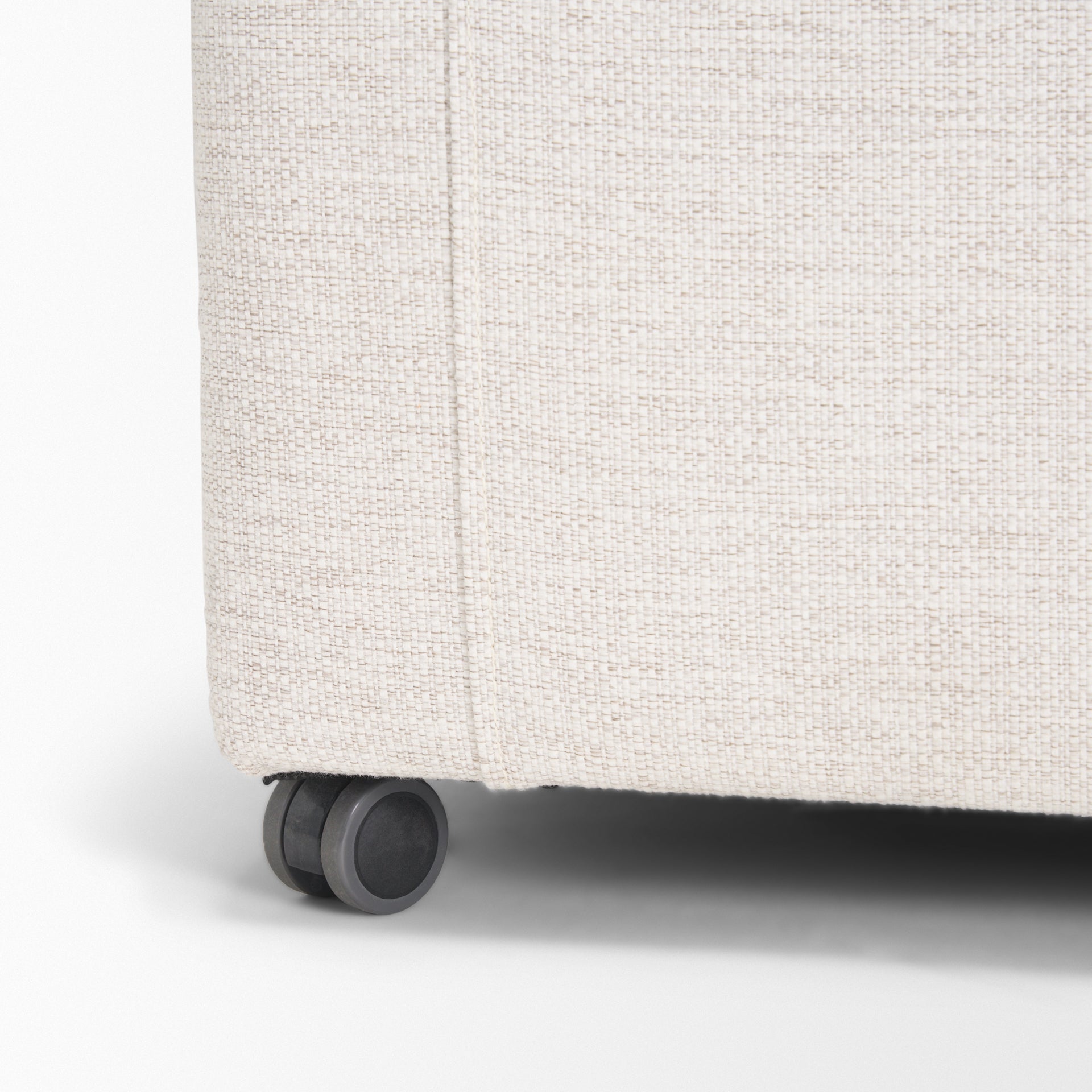 Sondra Oatmeal Performance Fabric Upholstered Club Dining Chair - Central Designs