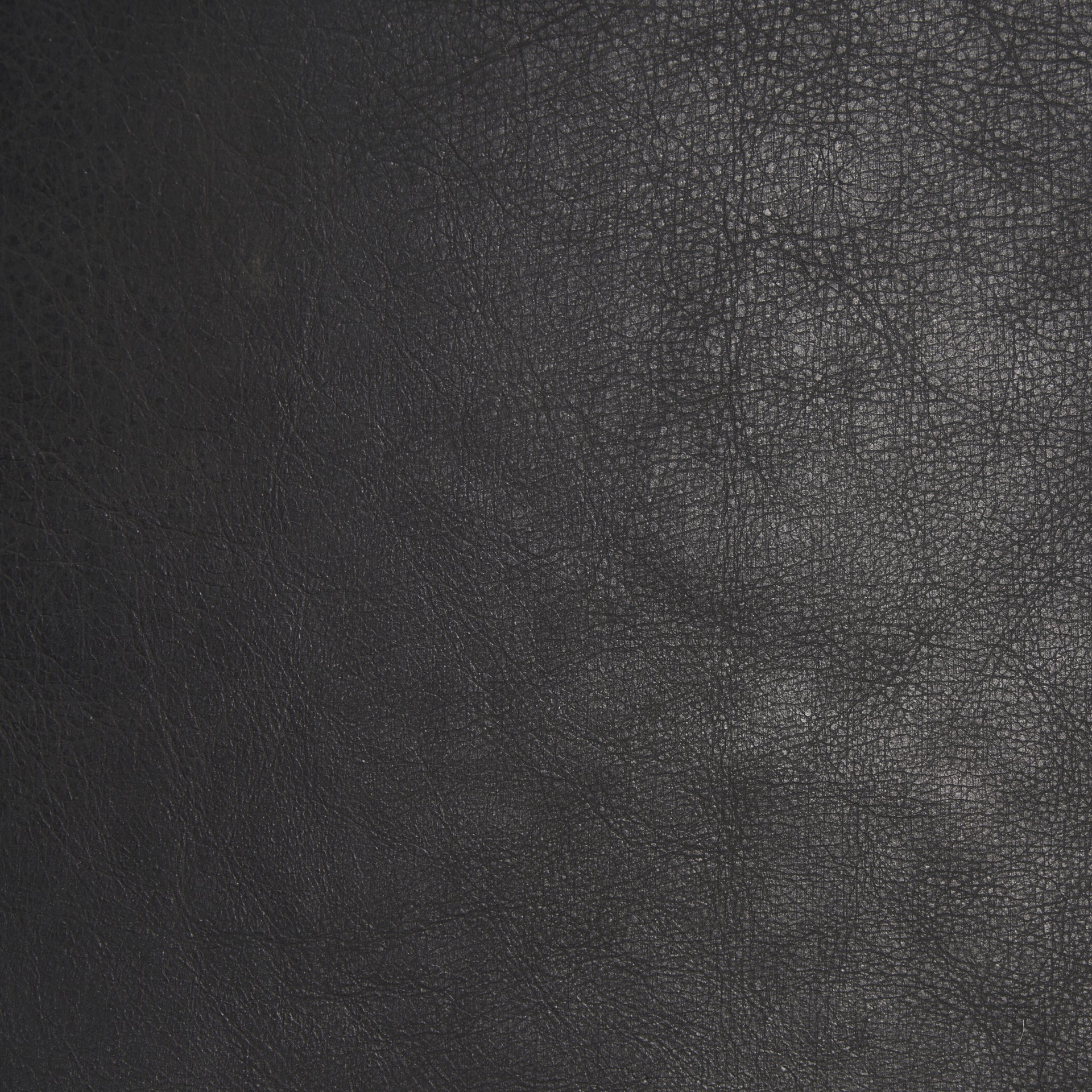 Taniel Black Leather w/ Black Metal Stool - Central Designs