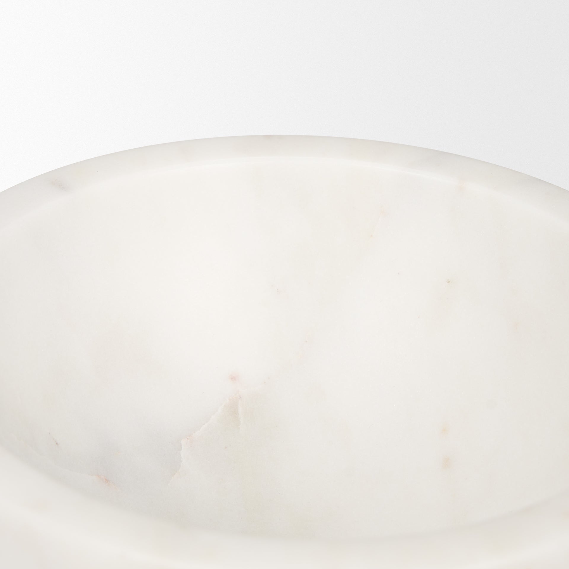 Katora Small Premium Solid White Marble Bowl - Central Designs