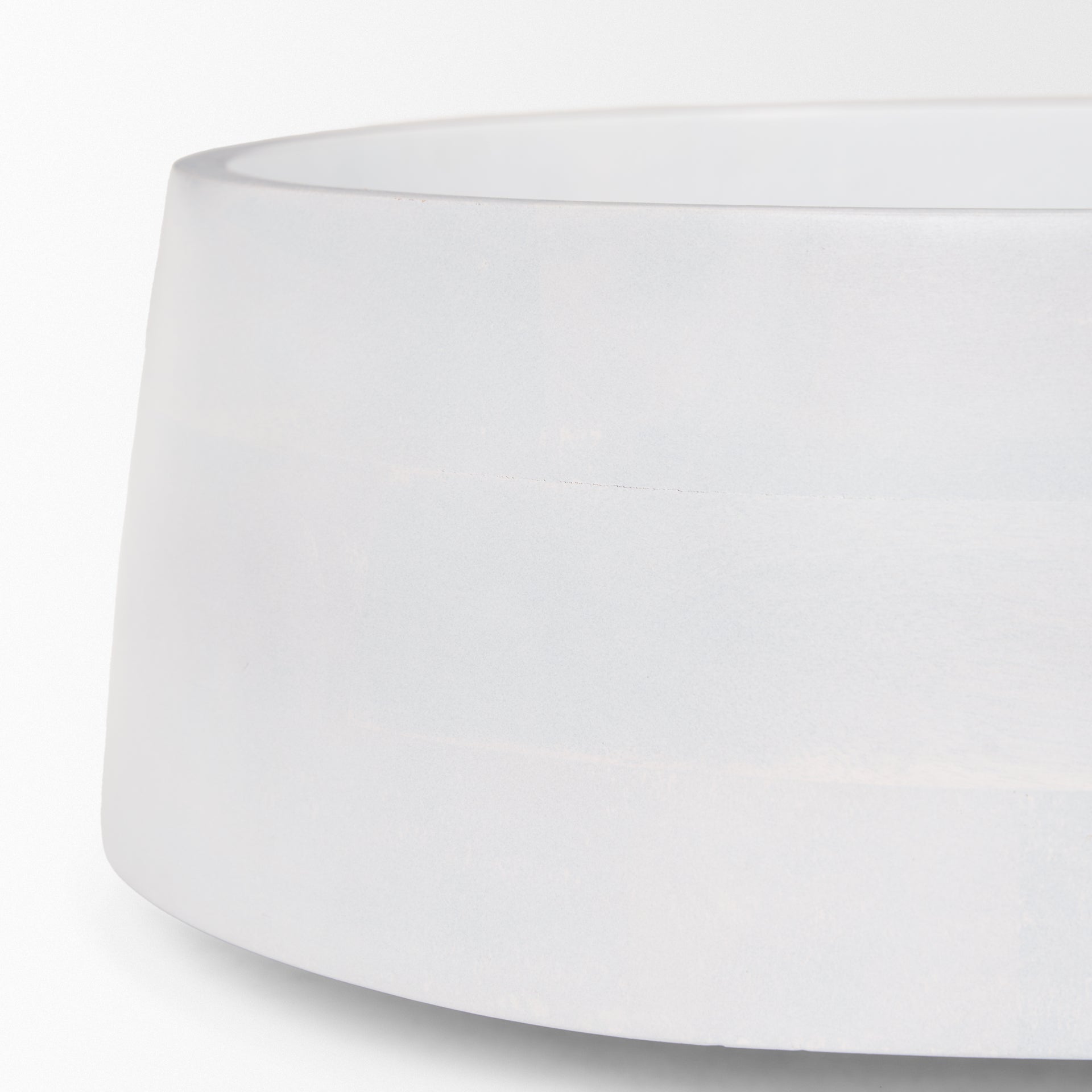 Kadara White Washed Solid Wood Decorative Bowl