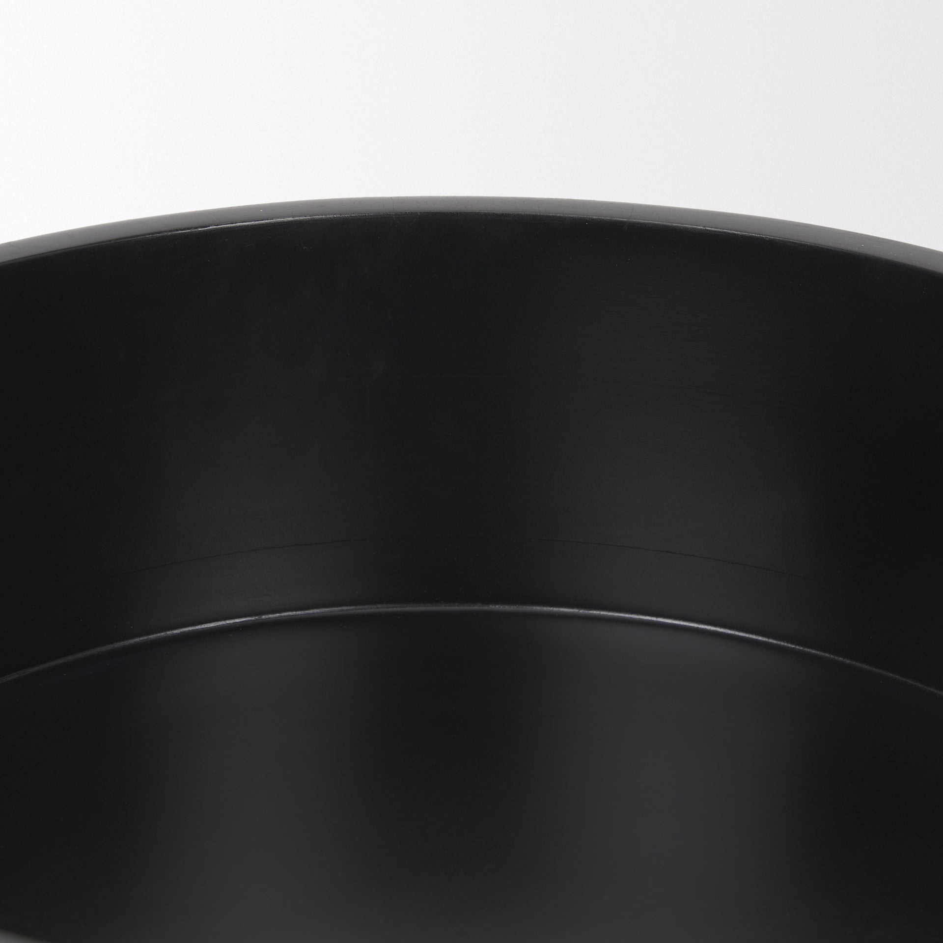 Kadara Black Solid Wood Decorative Bowl