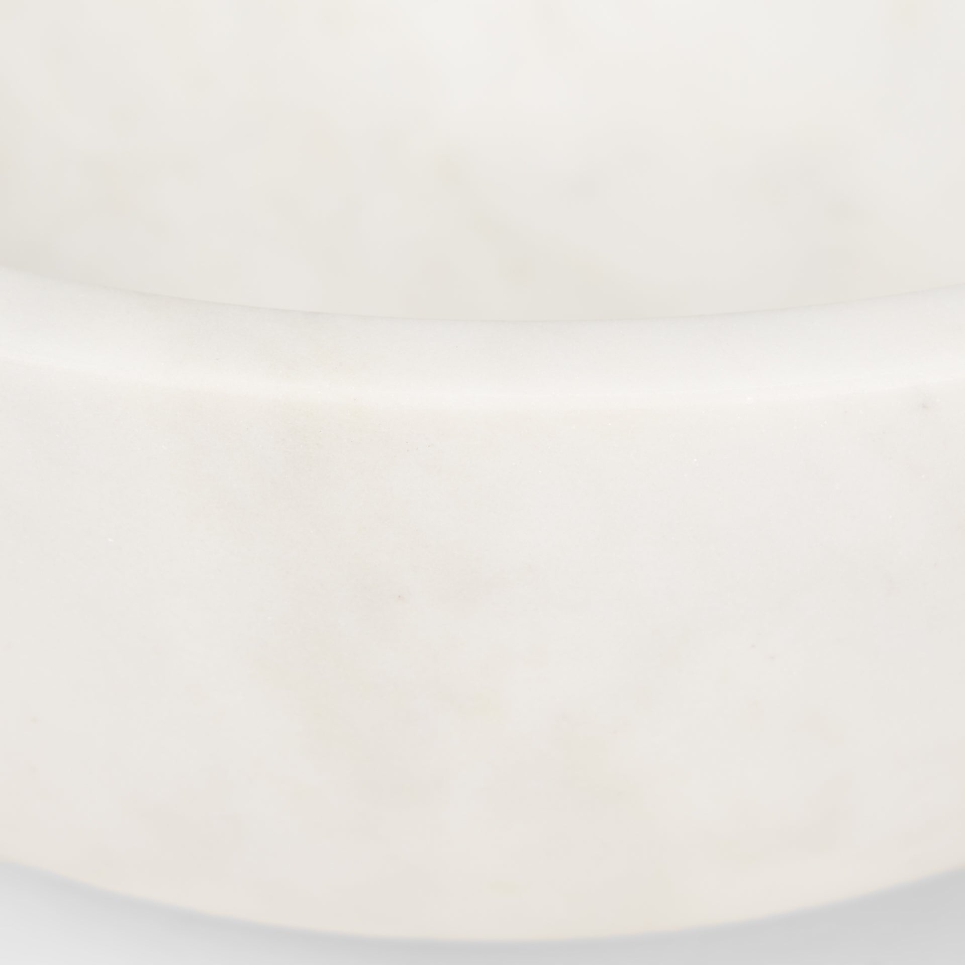 Katora Large Premium Solid White Marble Bowl