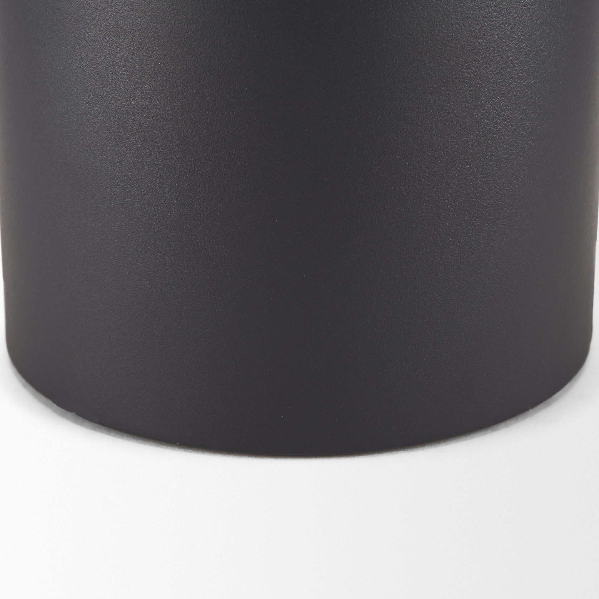 Tosca Small Matte Black Metal Vase - Central Designs