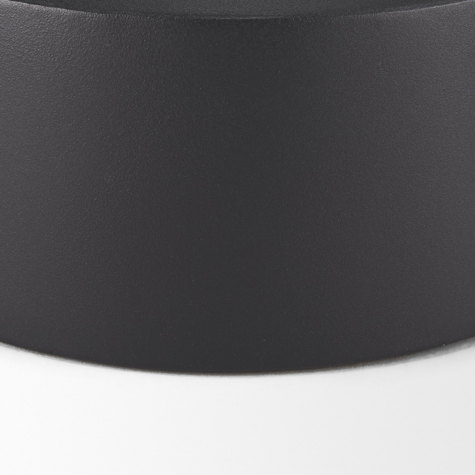 Tosca Medium Matte Black Metal Vase - Central Designs