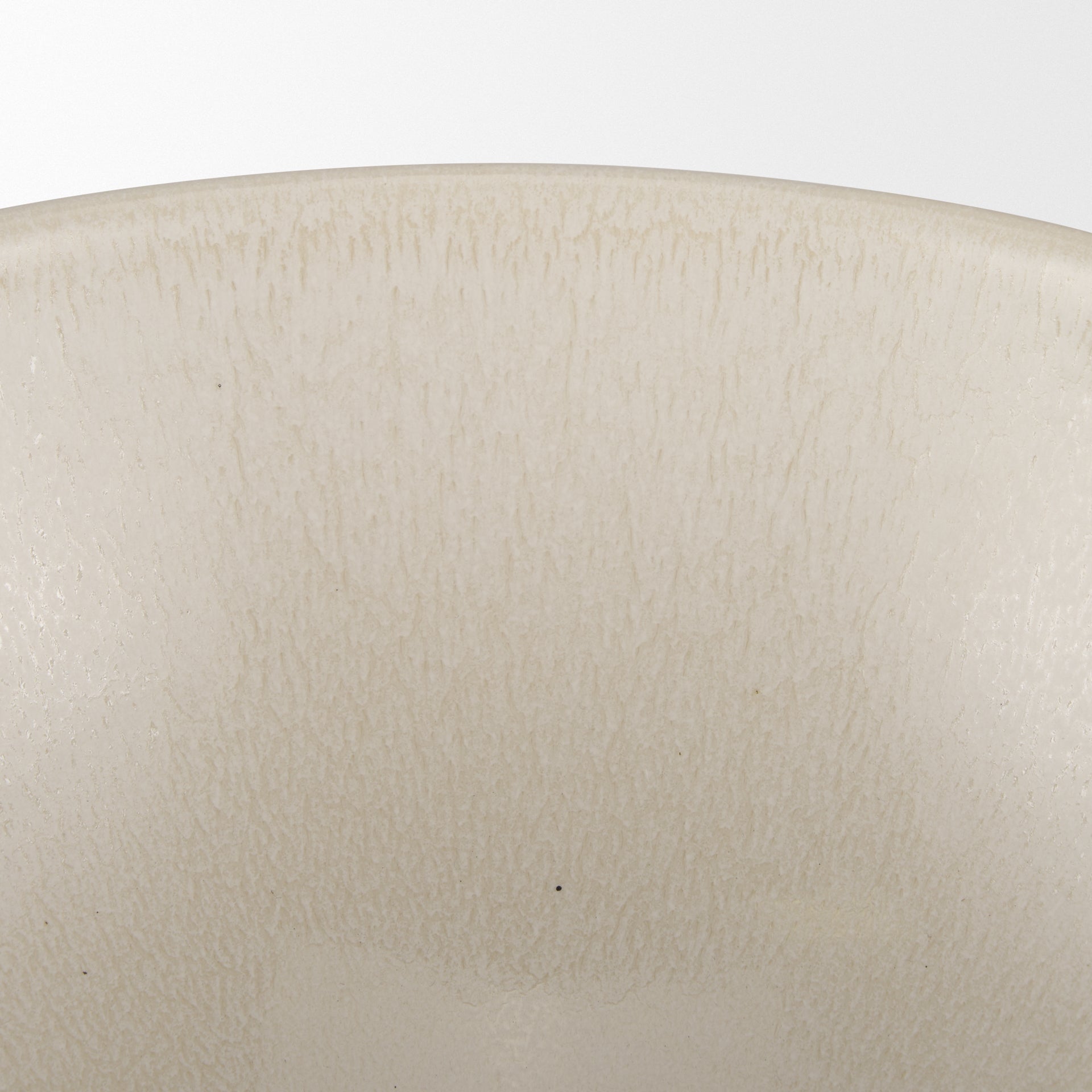 Tyren Cream Glazed Decorative Round Ceramic Bowl - Central Designs