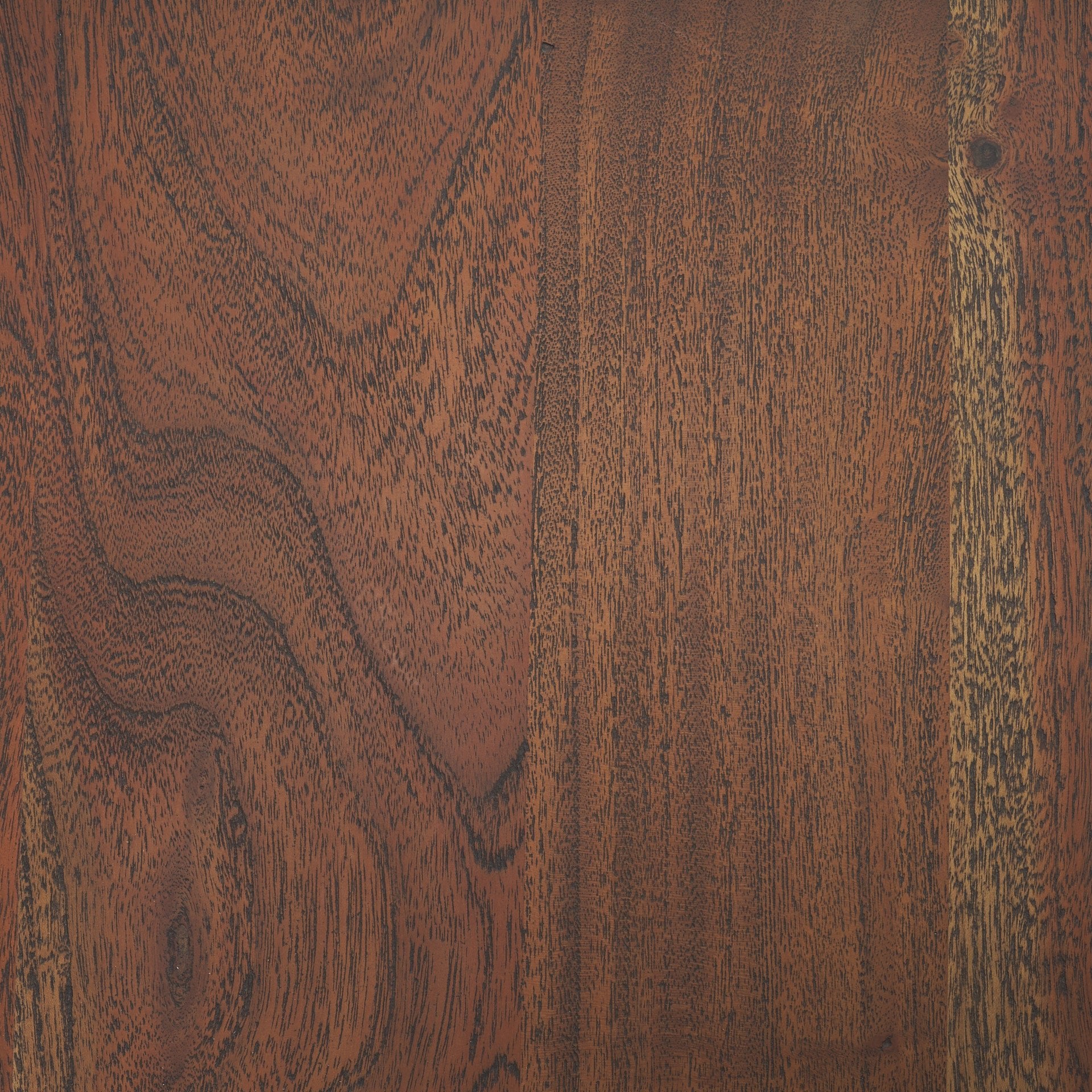 Sonel Pedestal Medium Dark Brown Acacia Wood Foyer Table - Central Designs