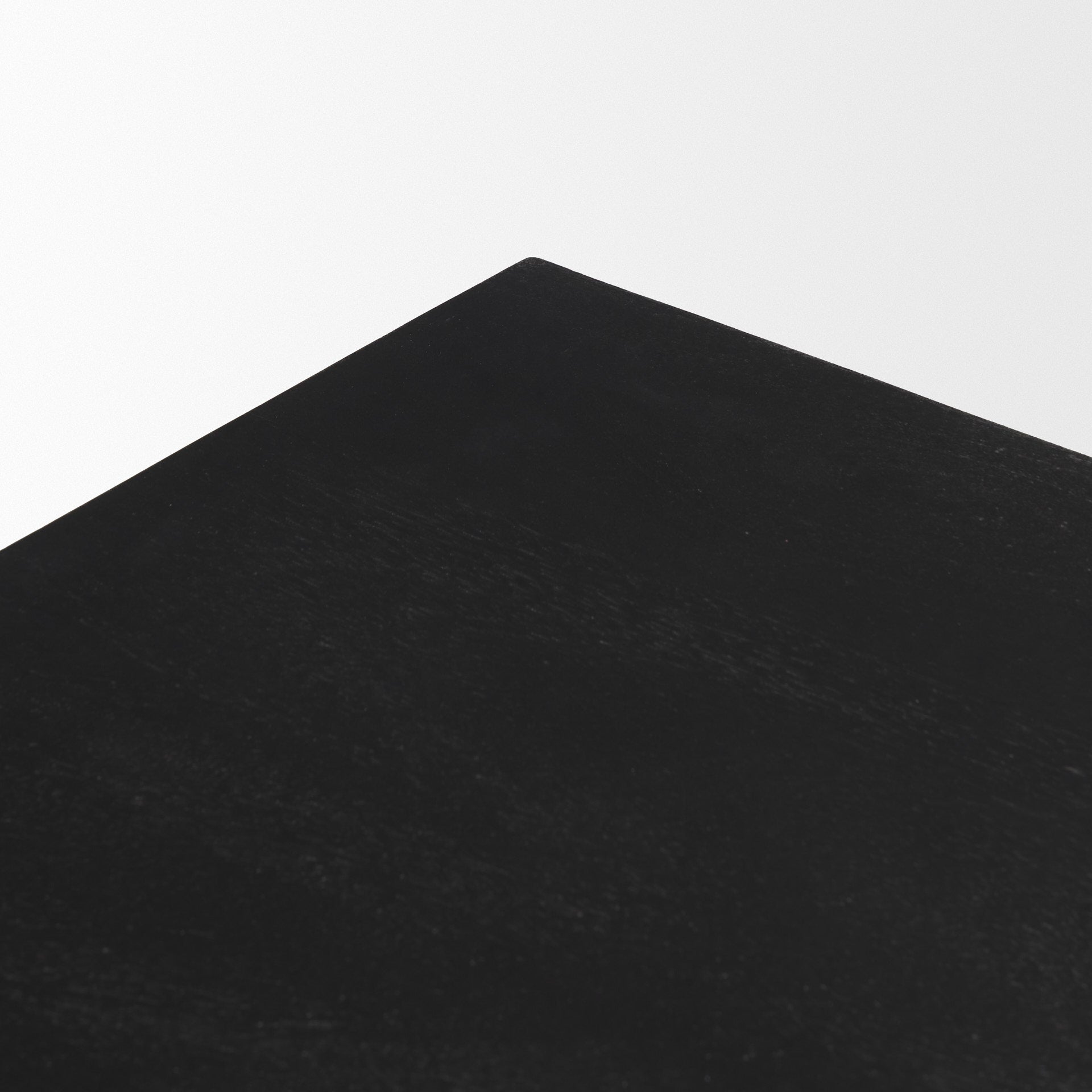 Tarro 84" Rectangular Textured Black Wood w/ Geometrical Base Dining Table - Central Designs