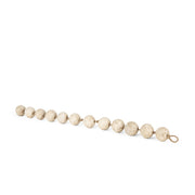 Varamala Beige Paper Mache Sphere Garland - Central Designs