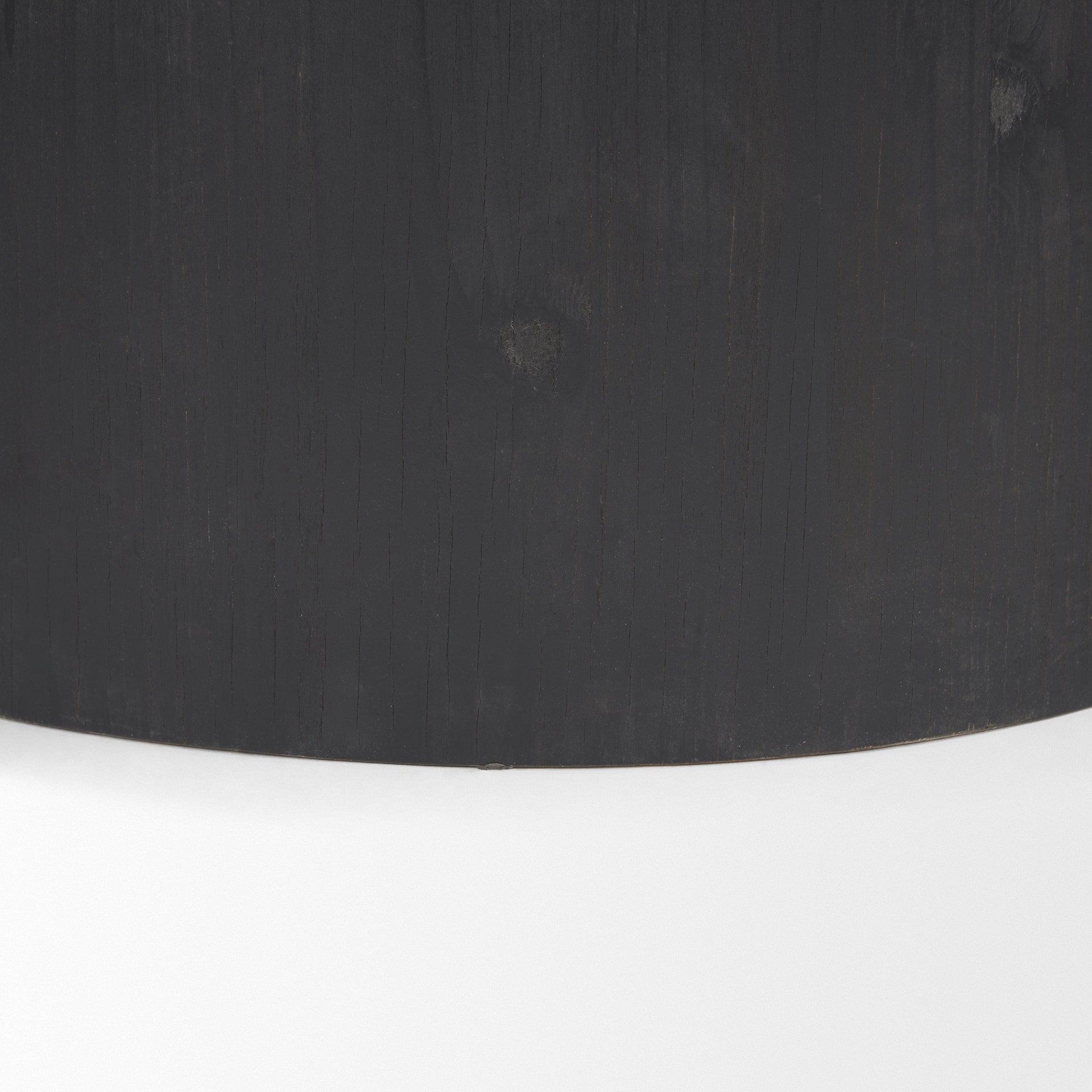 Wenopa Matte Black Wood w/ Natural Jute Accent Tables - Central Designs