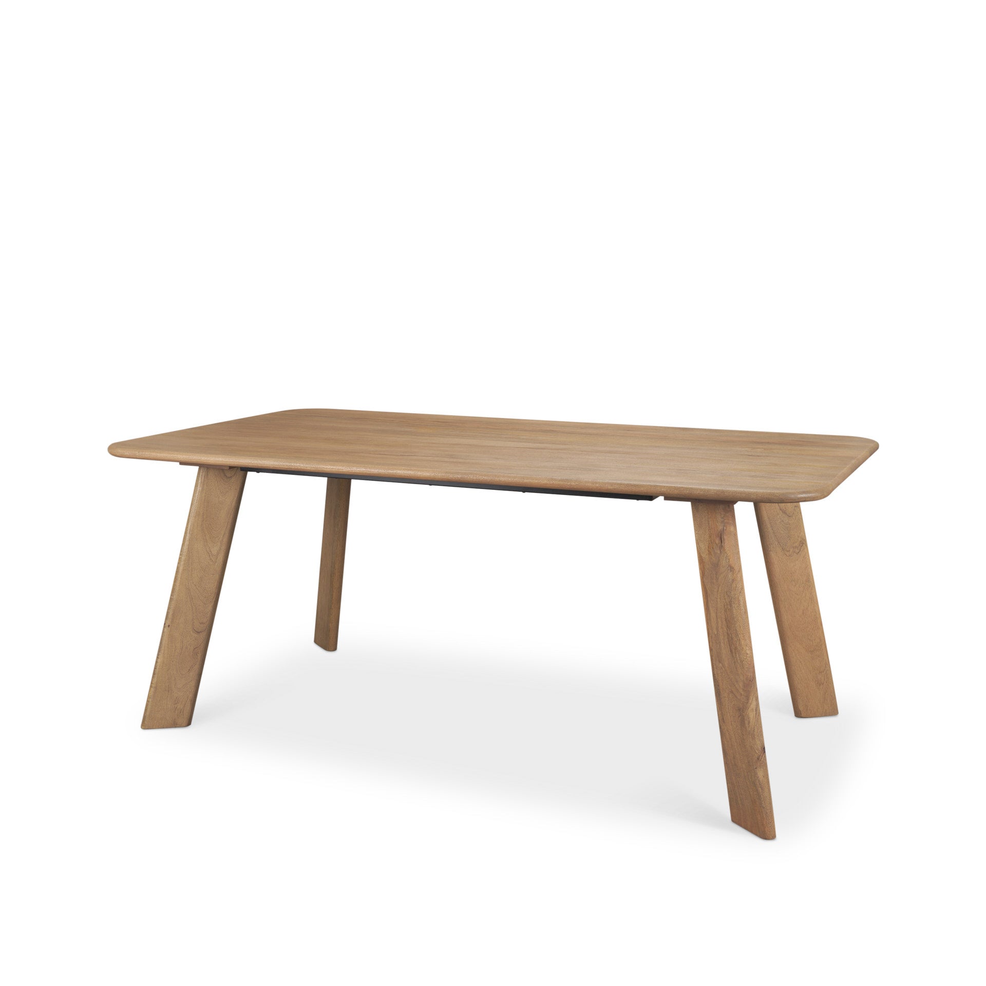 Welborn 72" Light Brown Wood Rectangular Dining Table - Central Designs