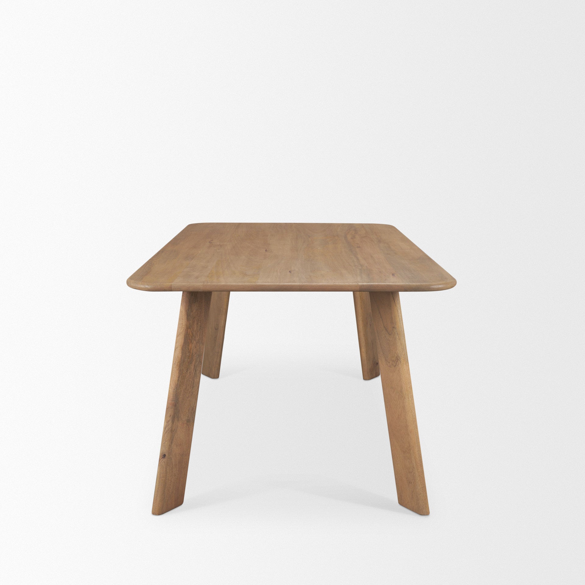 Welborn 72" Light Brown Wood Rectangular Dining Table - Central Designs